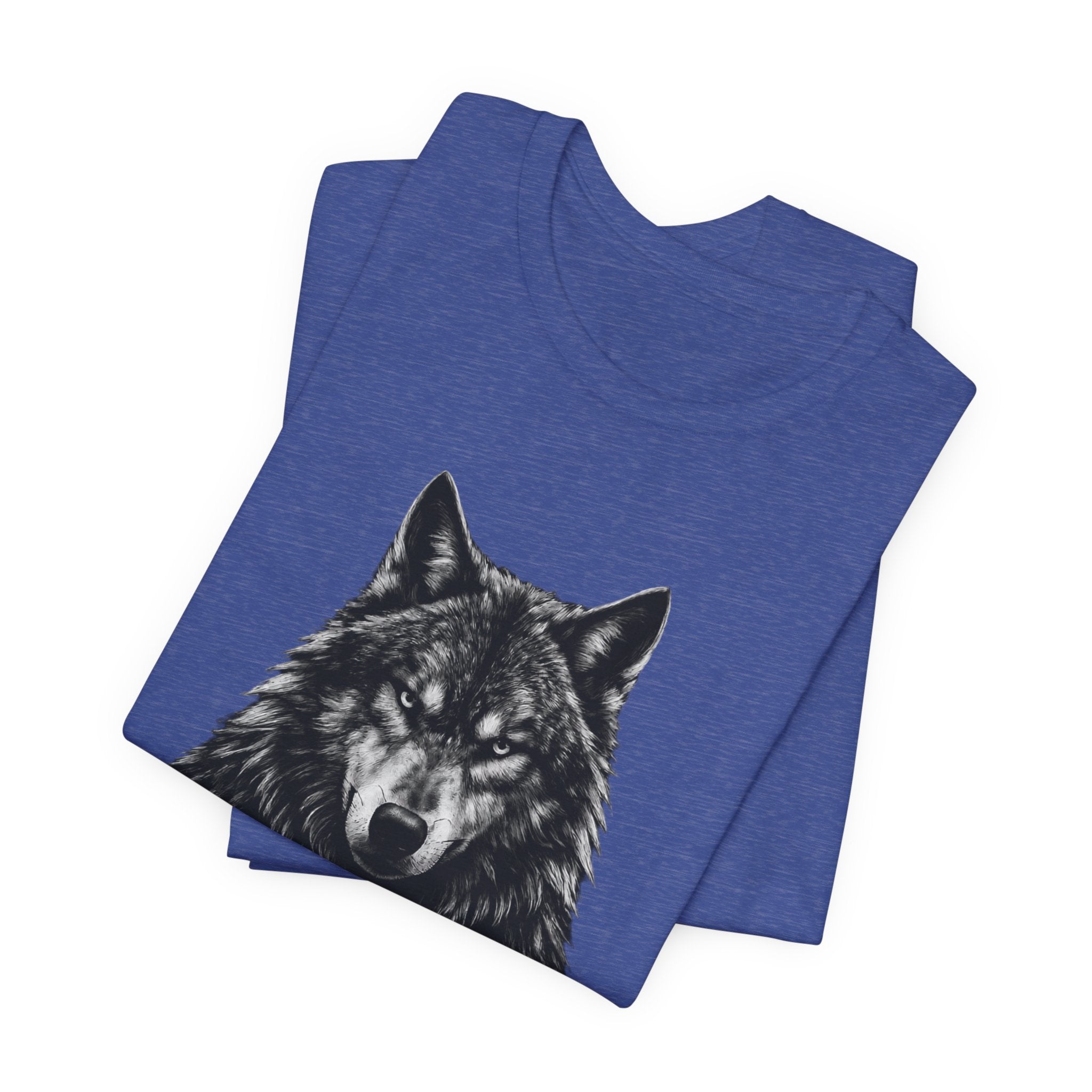Different Breed Wolf Tee — Graphic Wolf Head T-Shirt