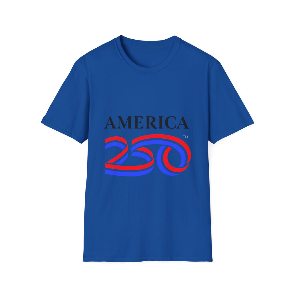 America 250 Wolf Logo T-Shirt — Different Breed Wolf Back Graphic