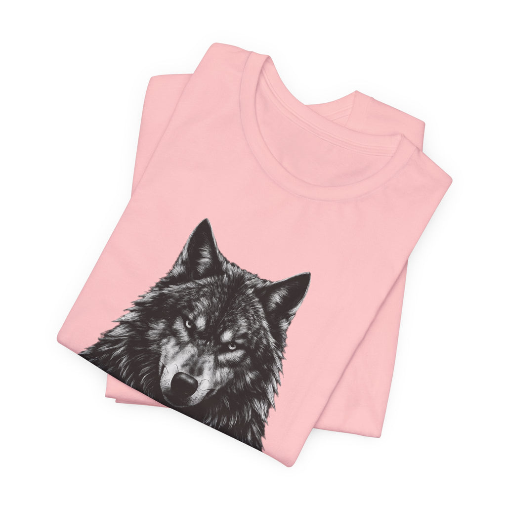 Different Breed Wolf Tee — Graphic Wolf Head T-Shirt