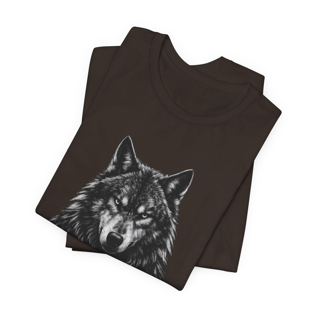 Different Breed Wolf Tee — Graphic Wolf Head T-Shirt