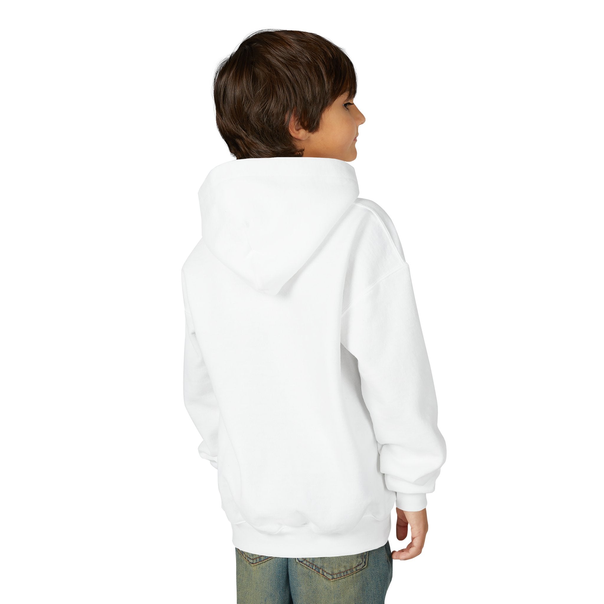 Youth Hoodie — 'Different Breed' Wolf Graphic Pullover