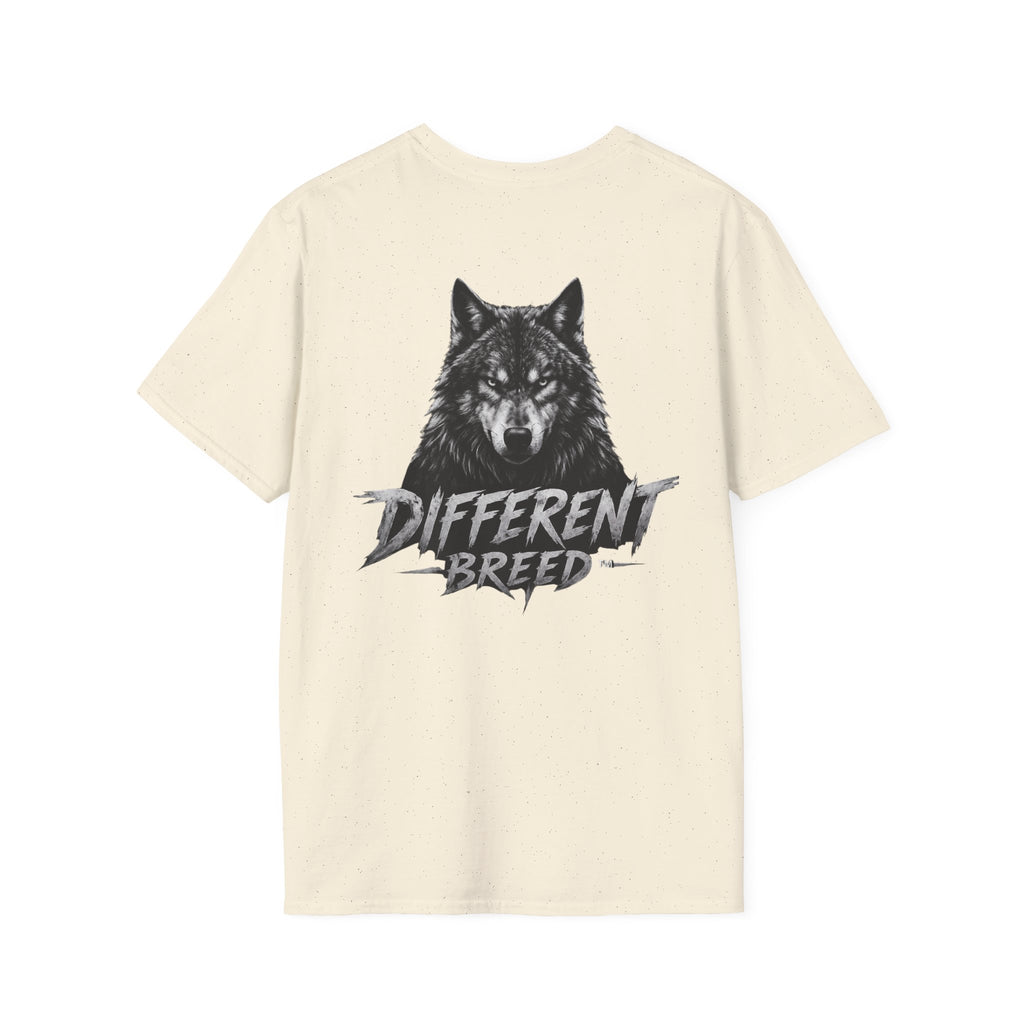 America 250 Wolf Logo T-Shirt — Different Breed Wolf Back Graphic