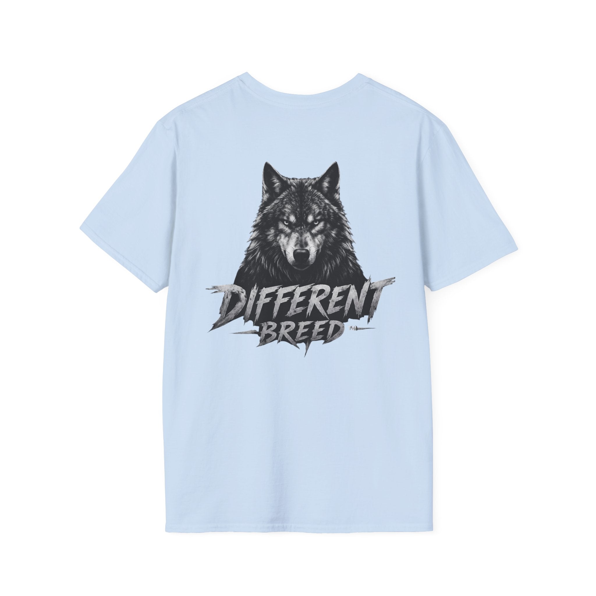 America 250 Wolf Logo T-Shirt — Different Breed Wolf Back Graphic