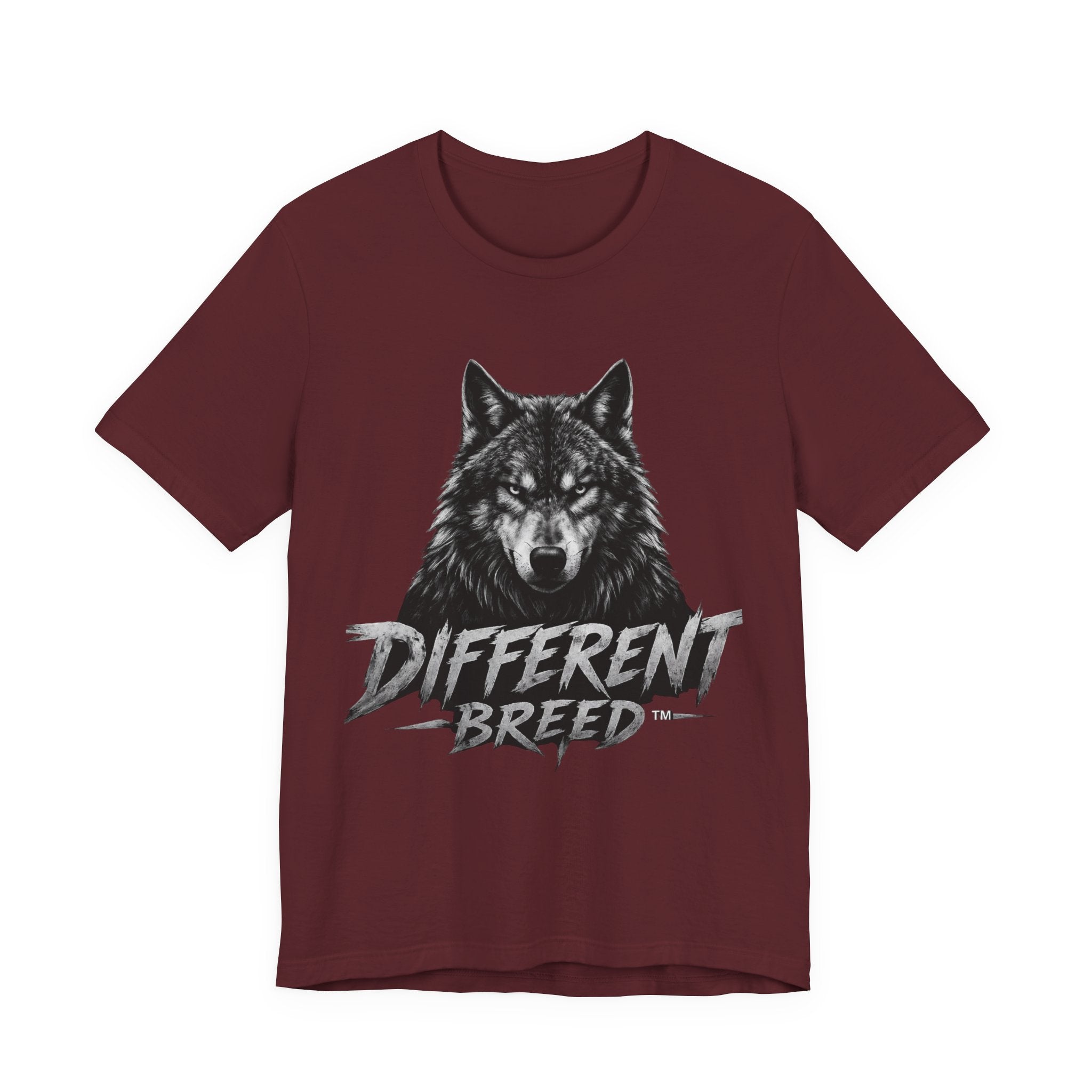 Different Breed Wolf Tee — Graphic Wolf Head T-Shirt