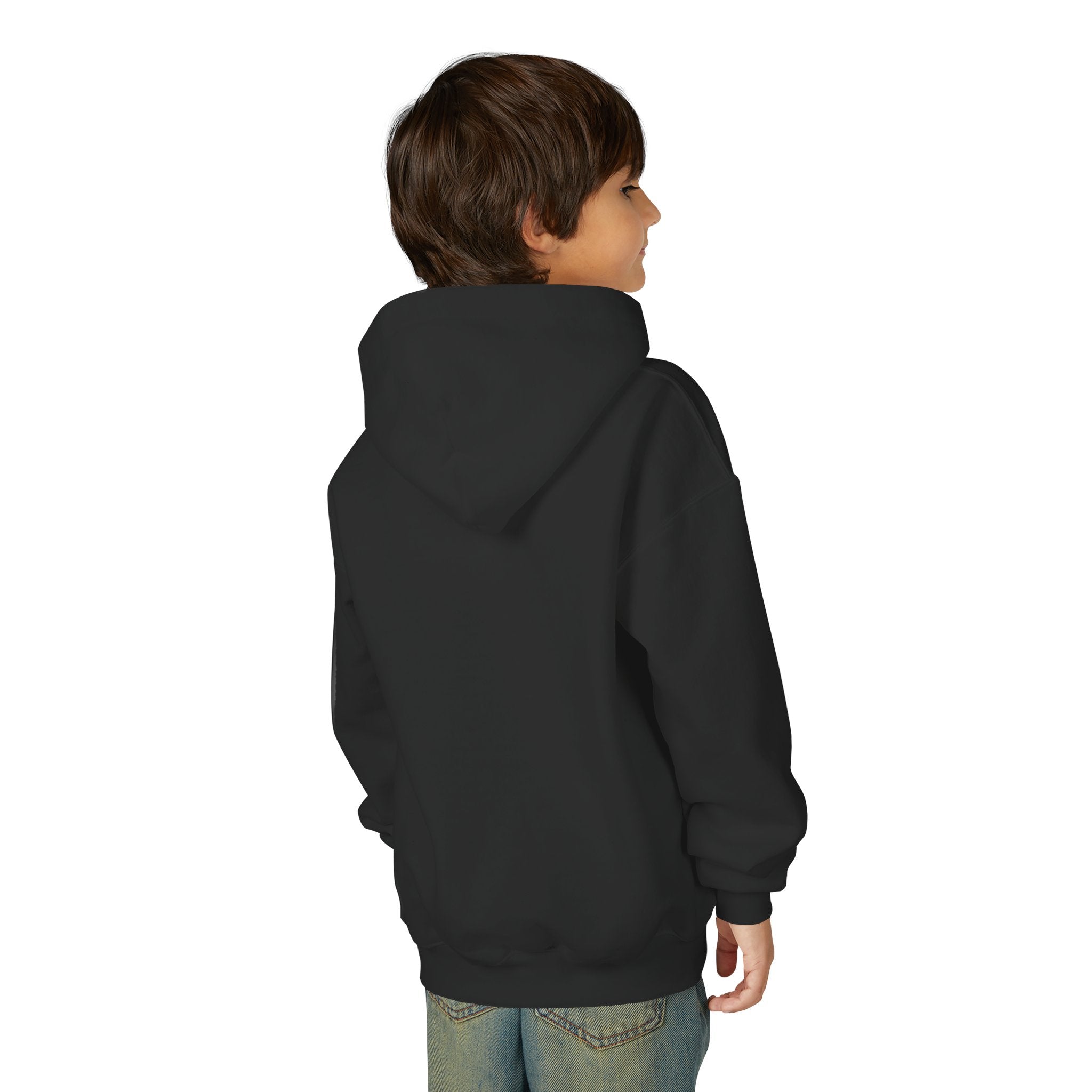 Youth Hoodie — 'Different Breed' Wolf Graphic Pullover