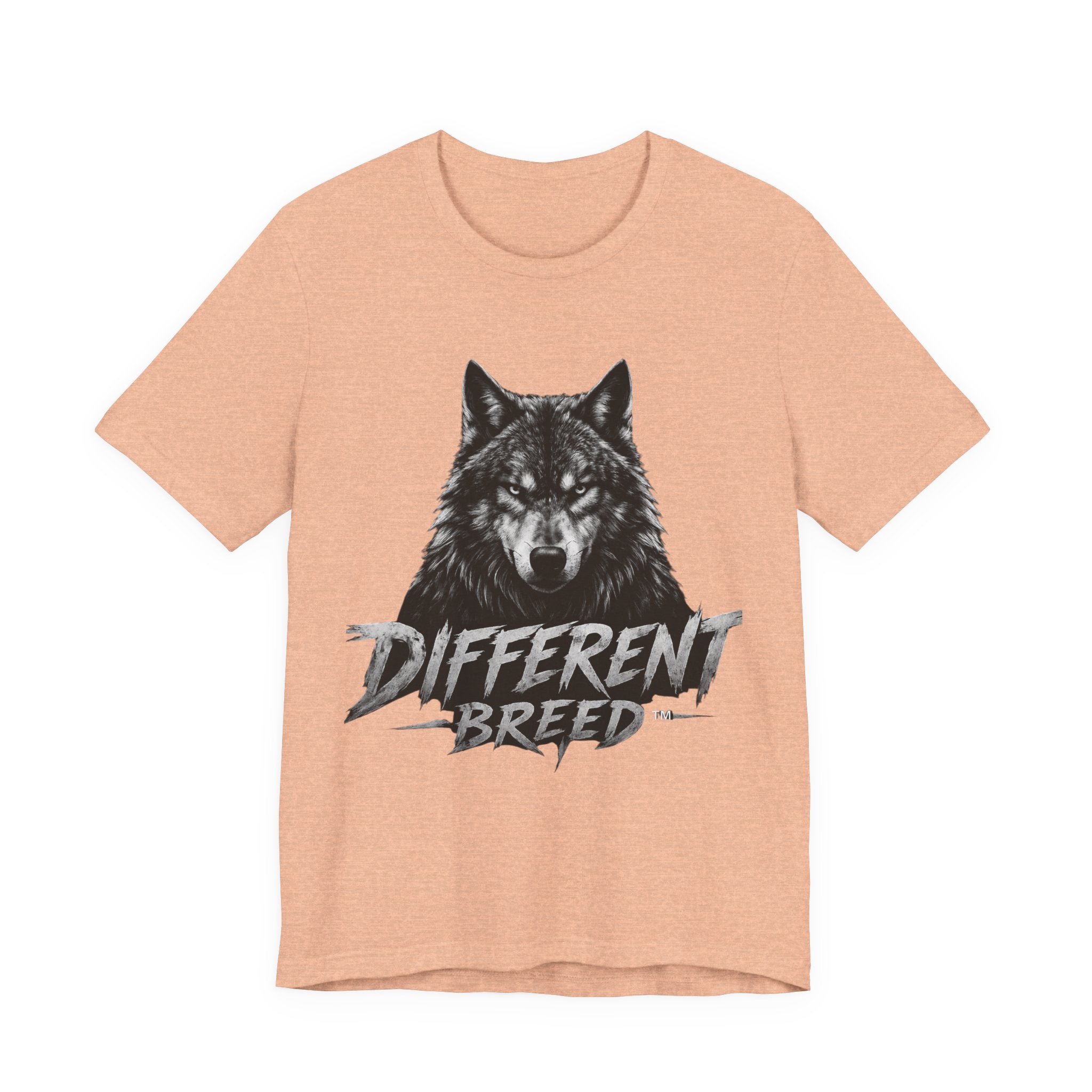 Different Breed Wolf Tee — Graphic Wolf Head T-Shirt