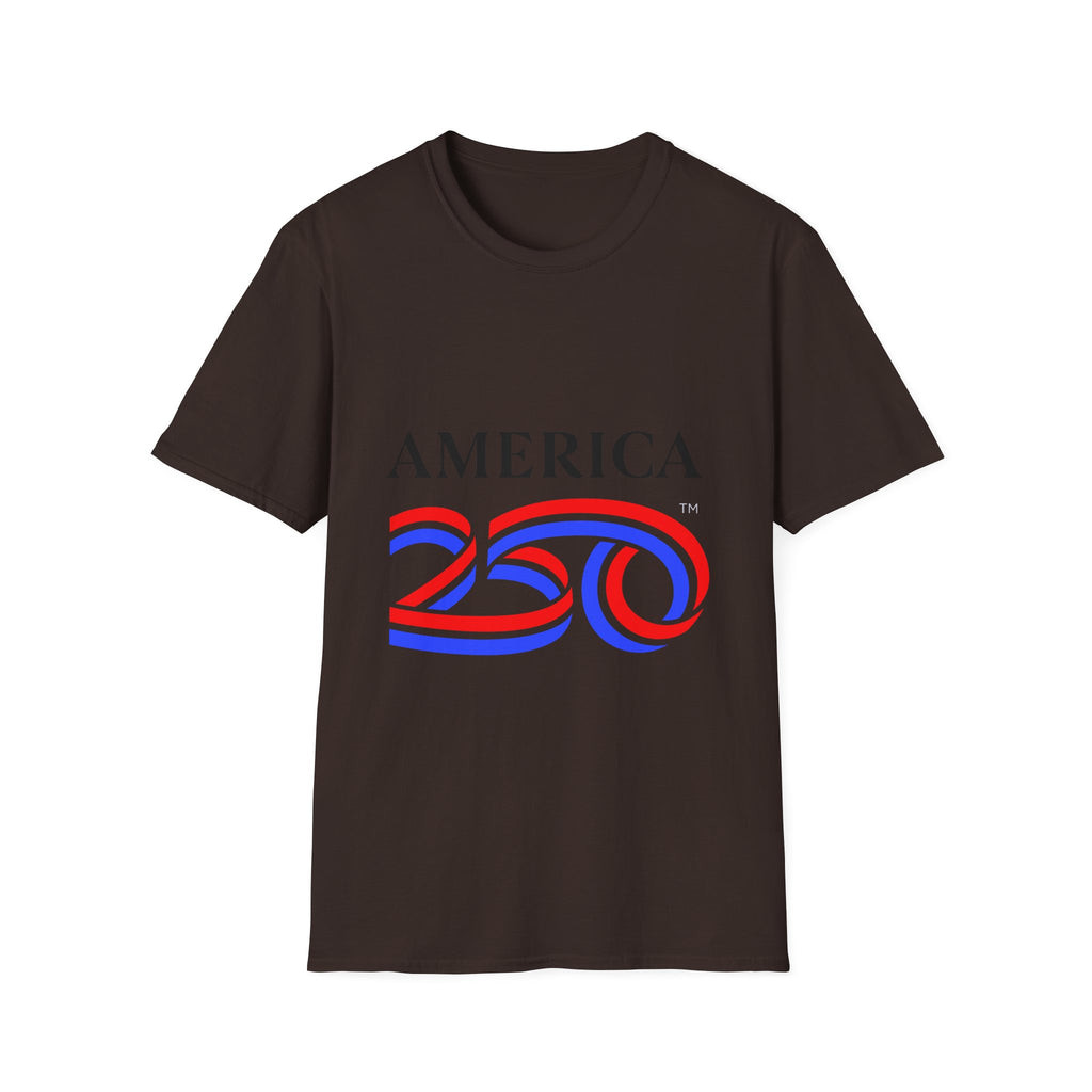 America 250 Wolf Logo T-Shirt — Different Breed Wolf Back Graphic