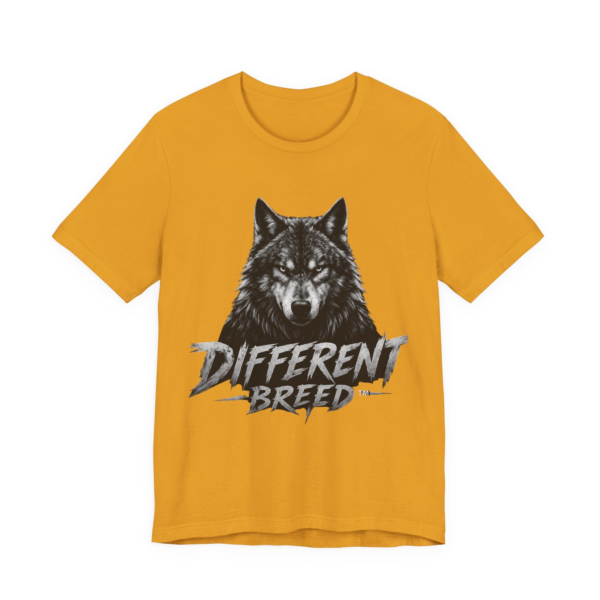 Different Breed Wolf Tee — Graphic Wolf Head T-Shirt