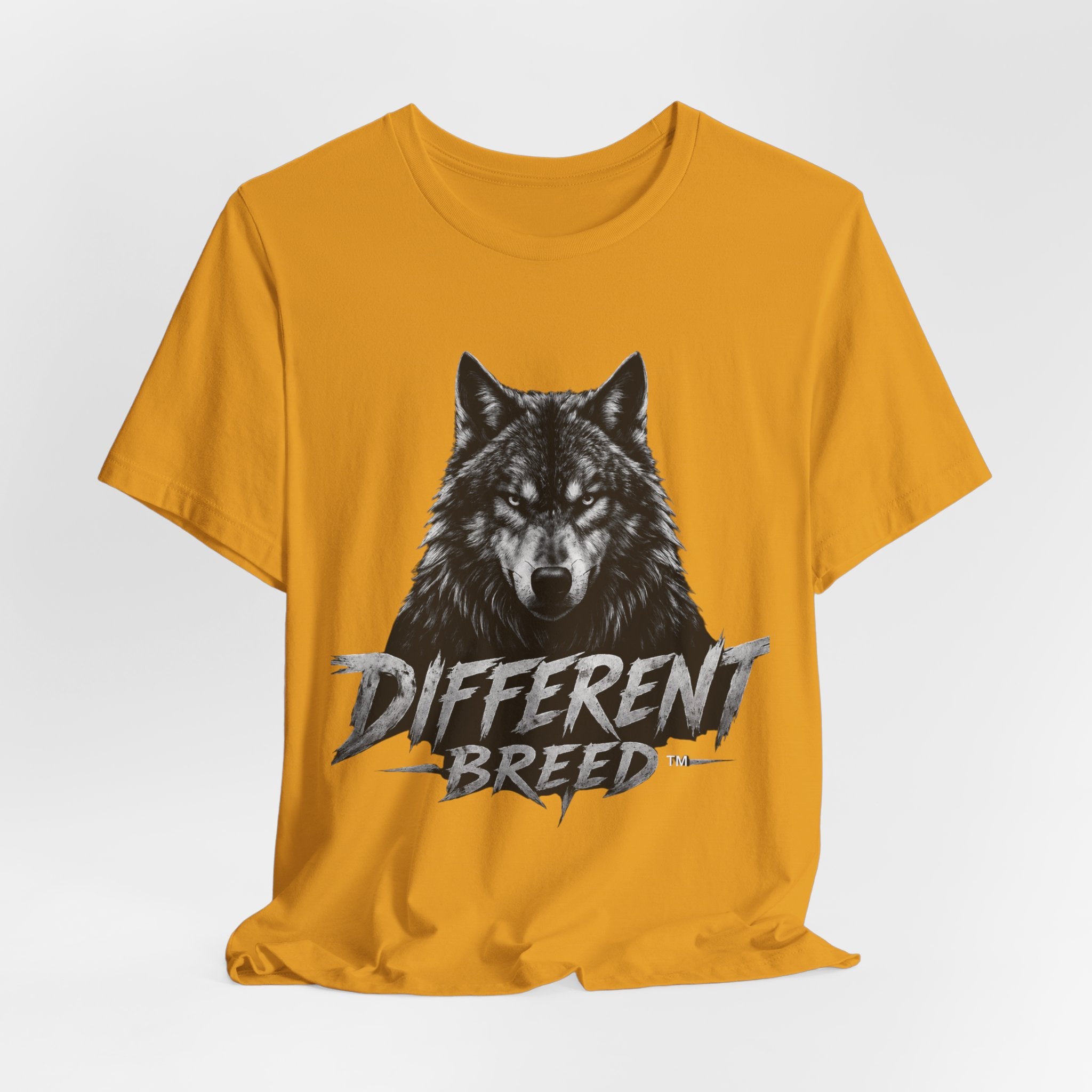Different Breed Wolf Tee — Graphic Wolf Head T-Shirt