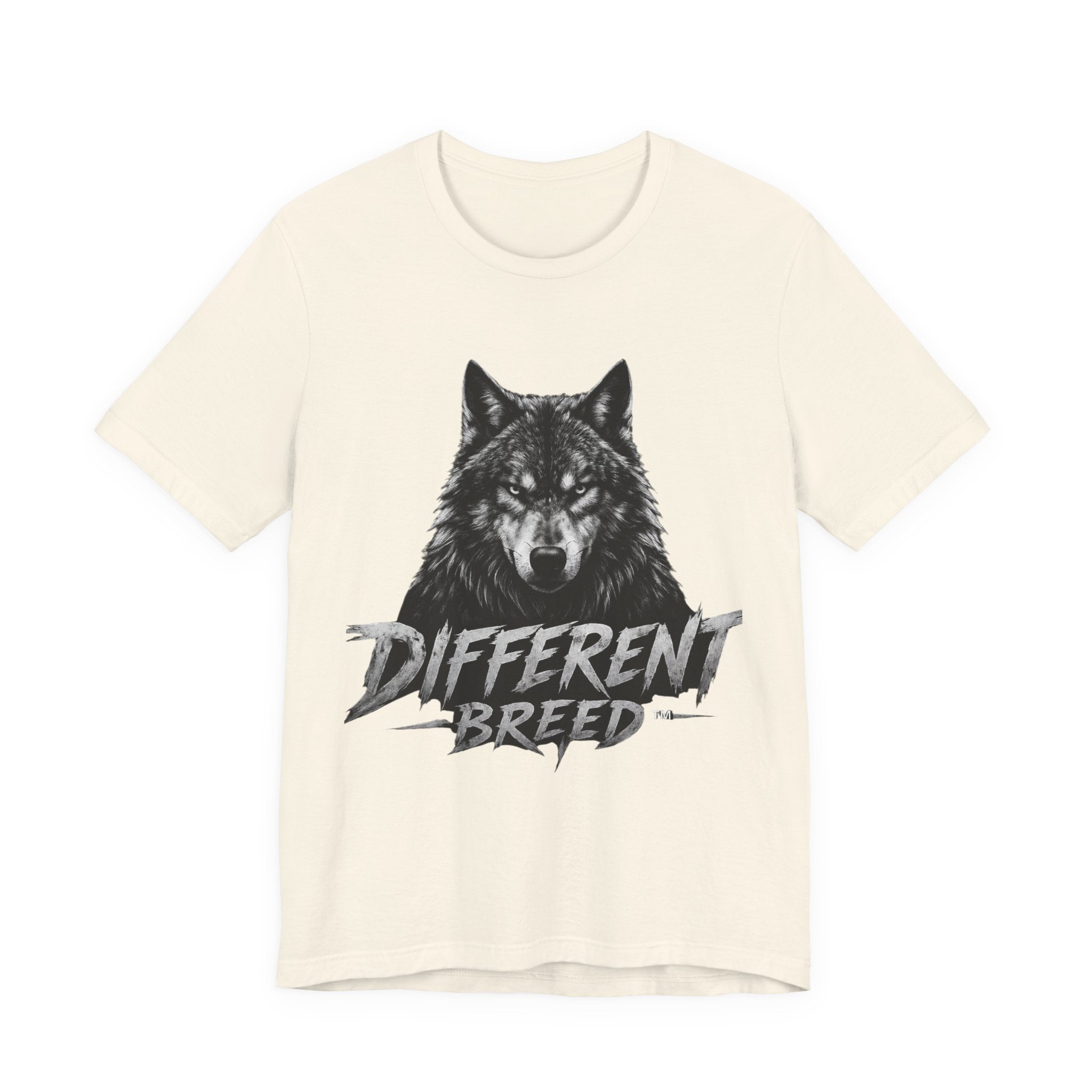 Different Breed Wolf Tee — Graphic Wolf Head T-Shirt