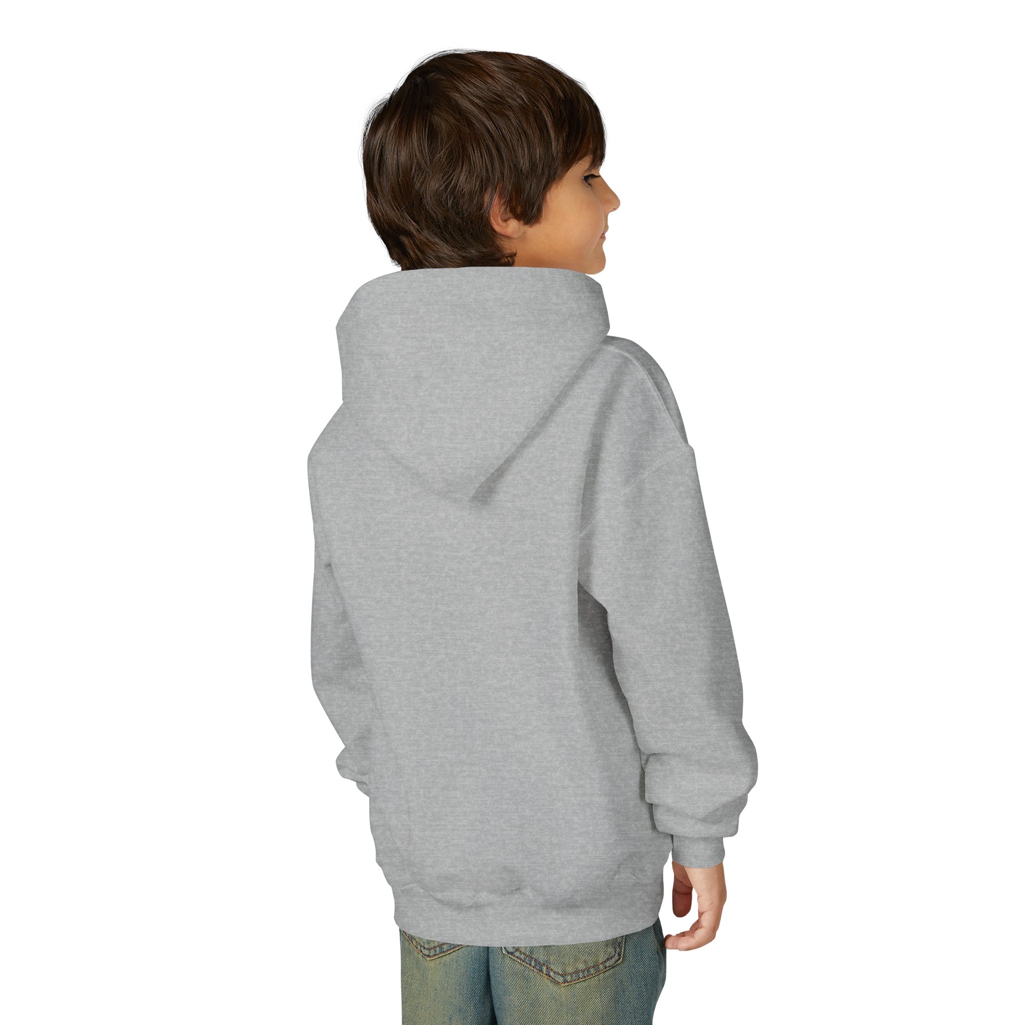 Youth Hoodie — 'Different Breed' Wolf Graphic Pullover