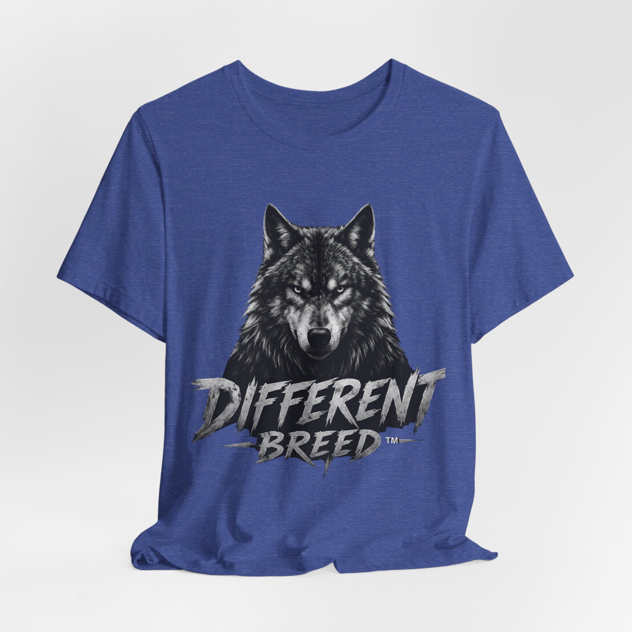 Different Breed Wolf Tee — Graphic Wolf Head T-Shirt