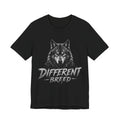 Different Breed Wolf Tee — Graphic Wolf Head T-Shirt