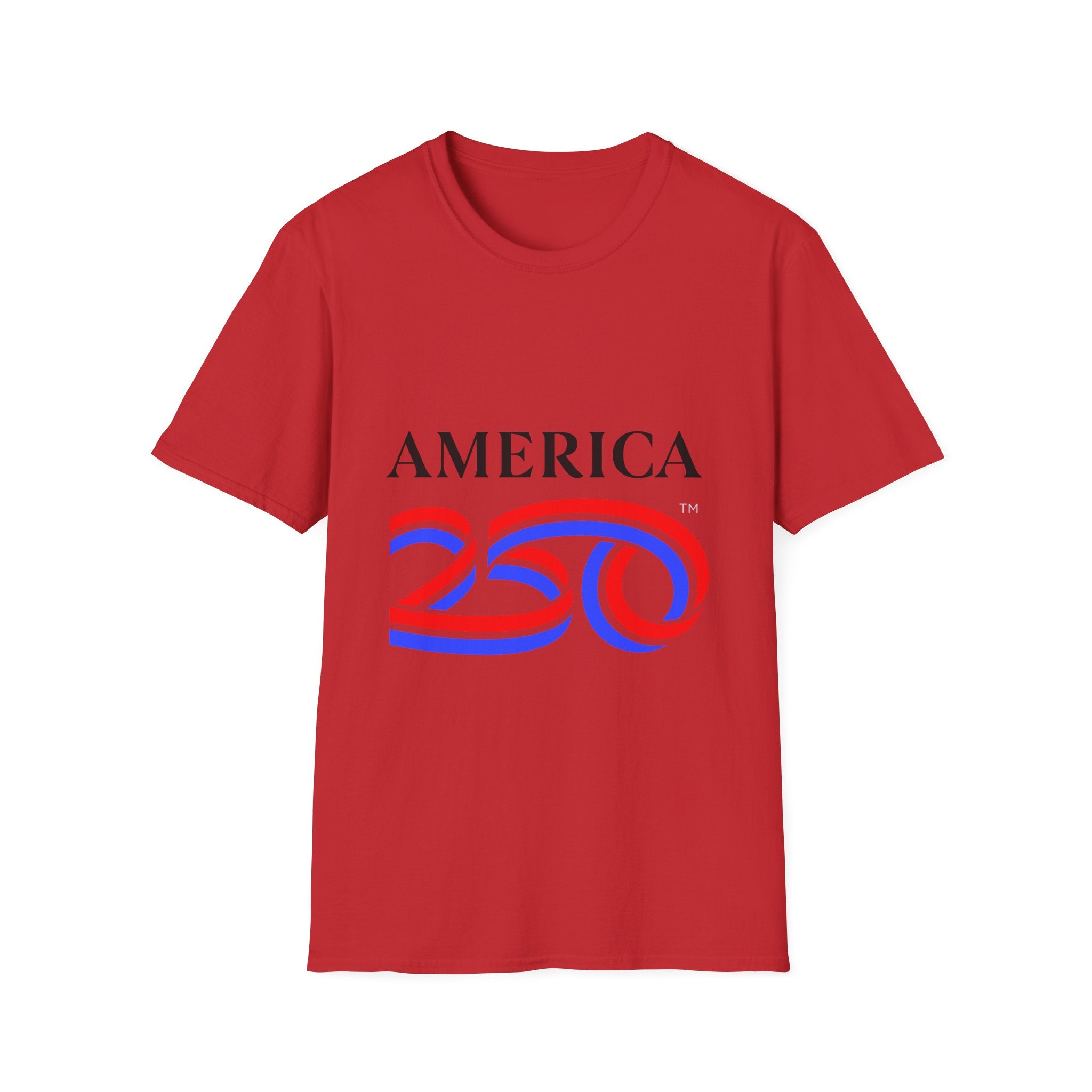 America 250 Wolf Logo T-Shirt — Different Breed Wolf Back Graphic