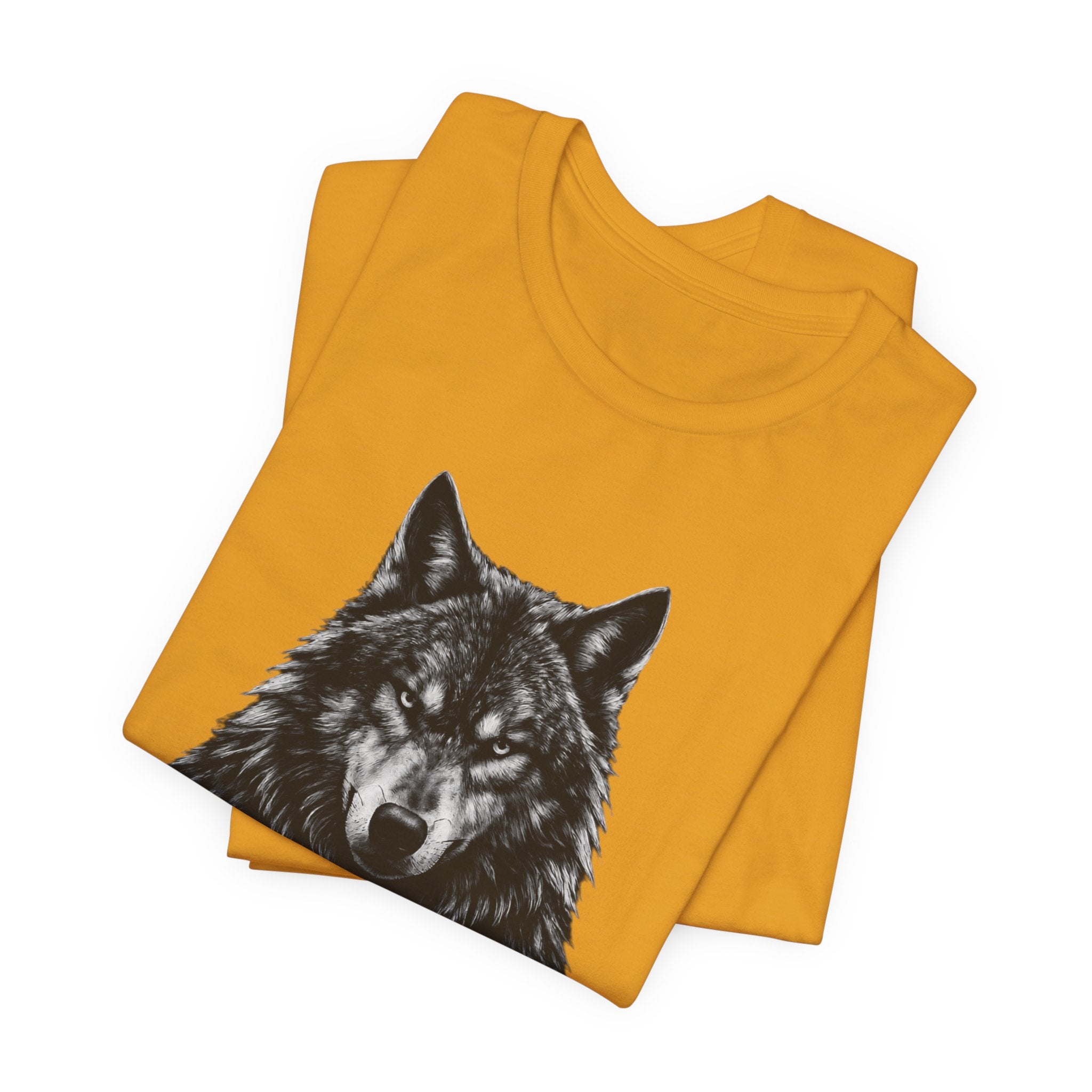 Different Breed Wolf Tee — Graphic Wolf Head T-Shirt