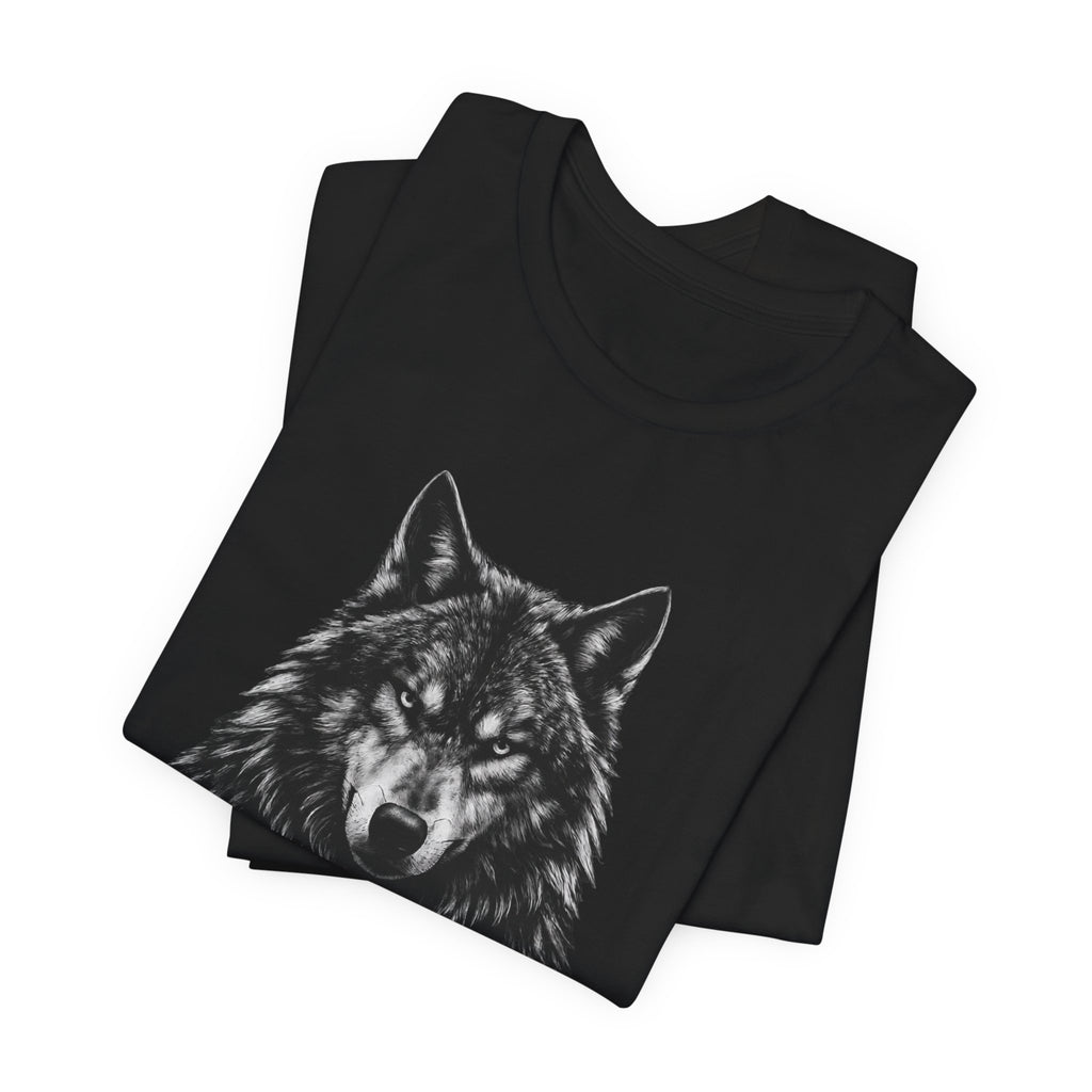 Different Breed Wolf Tee — Graphic Wolf Head T-Shirt