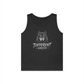 Different Breed Wolf Tank Top — Graphic Wolf Head Tee for Wilderness Lovers