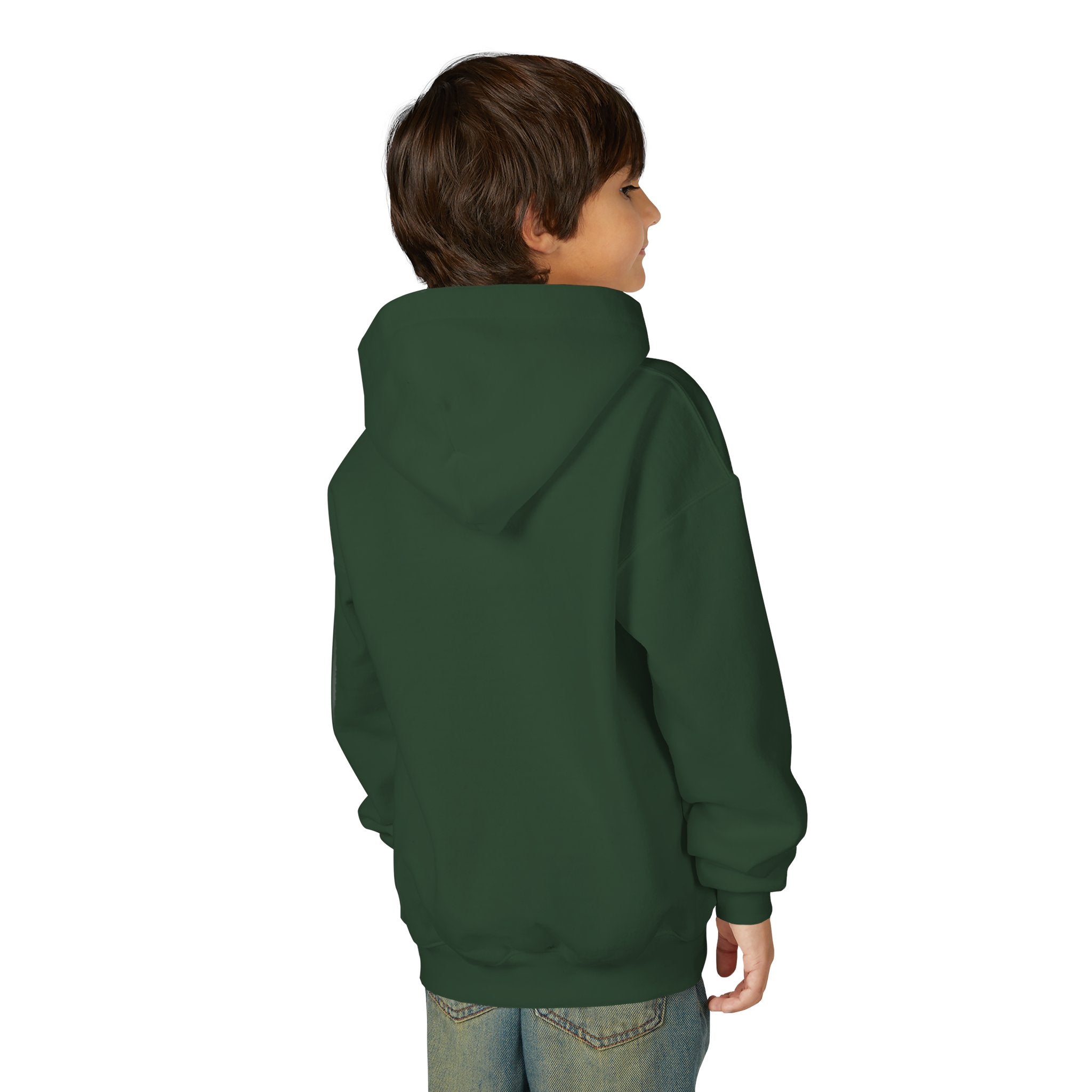 Youth Hoodie — 'Different Breed' Wolf Graphic Pullover