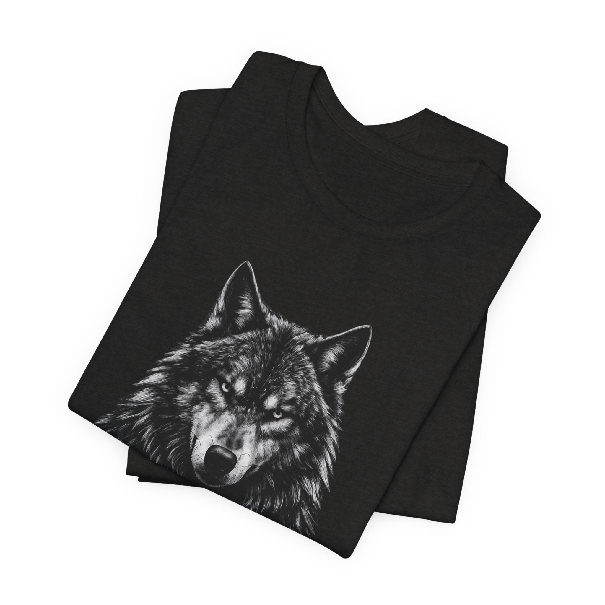 Different Breed Wolf Tee — Graphic Wolf Head T-Shirt