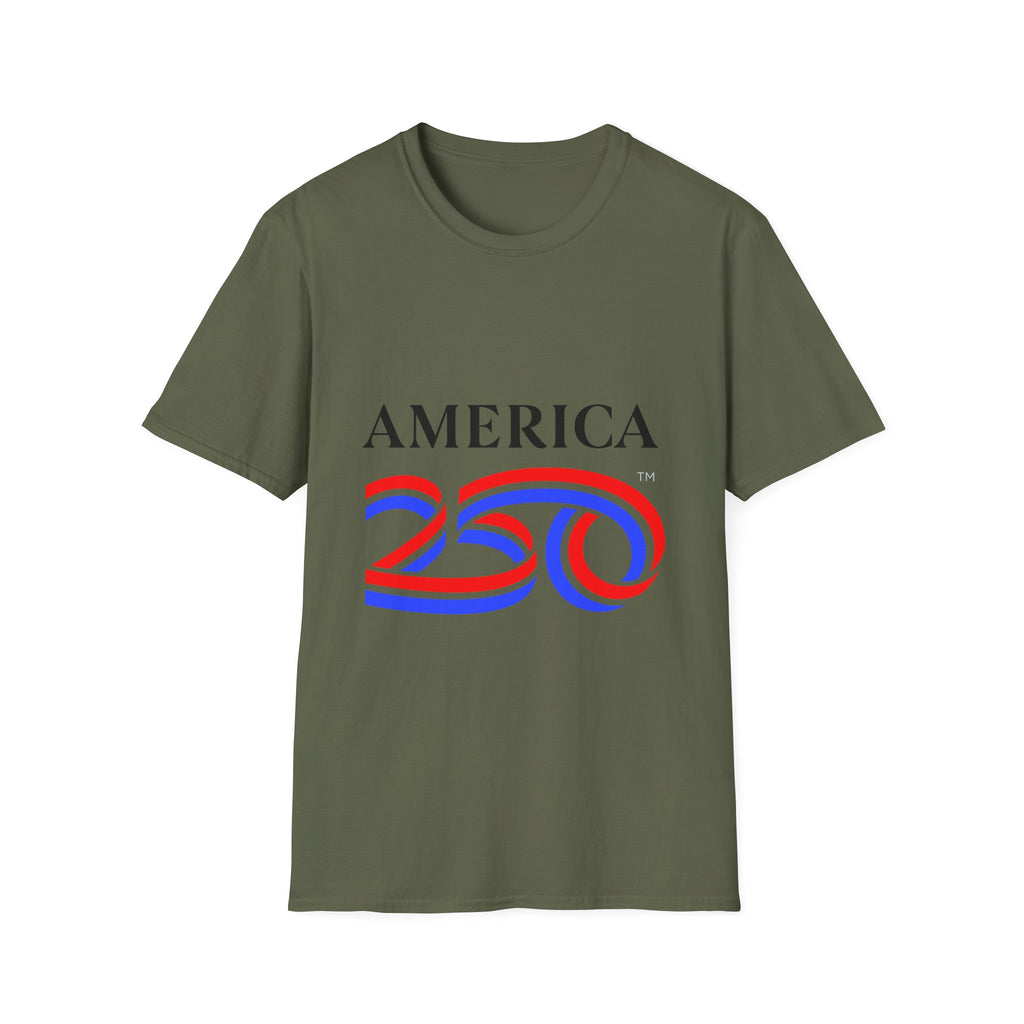 America 250 Wolf Logo T-Shirt — Different Breed Wolf Back Graphic