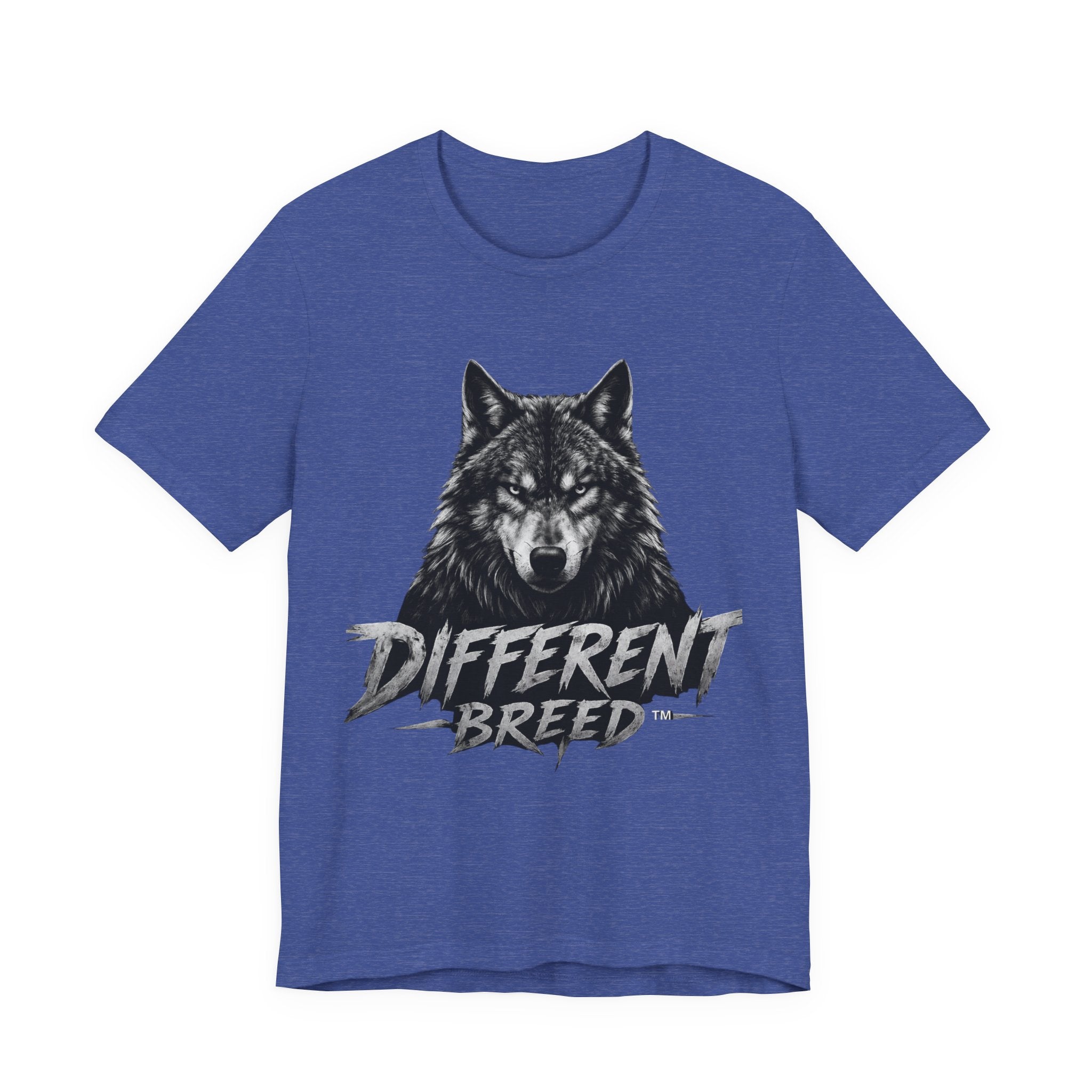 Different Breed Wolf Tee — Graphic Wolf Head T-Shirt