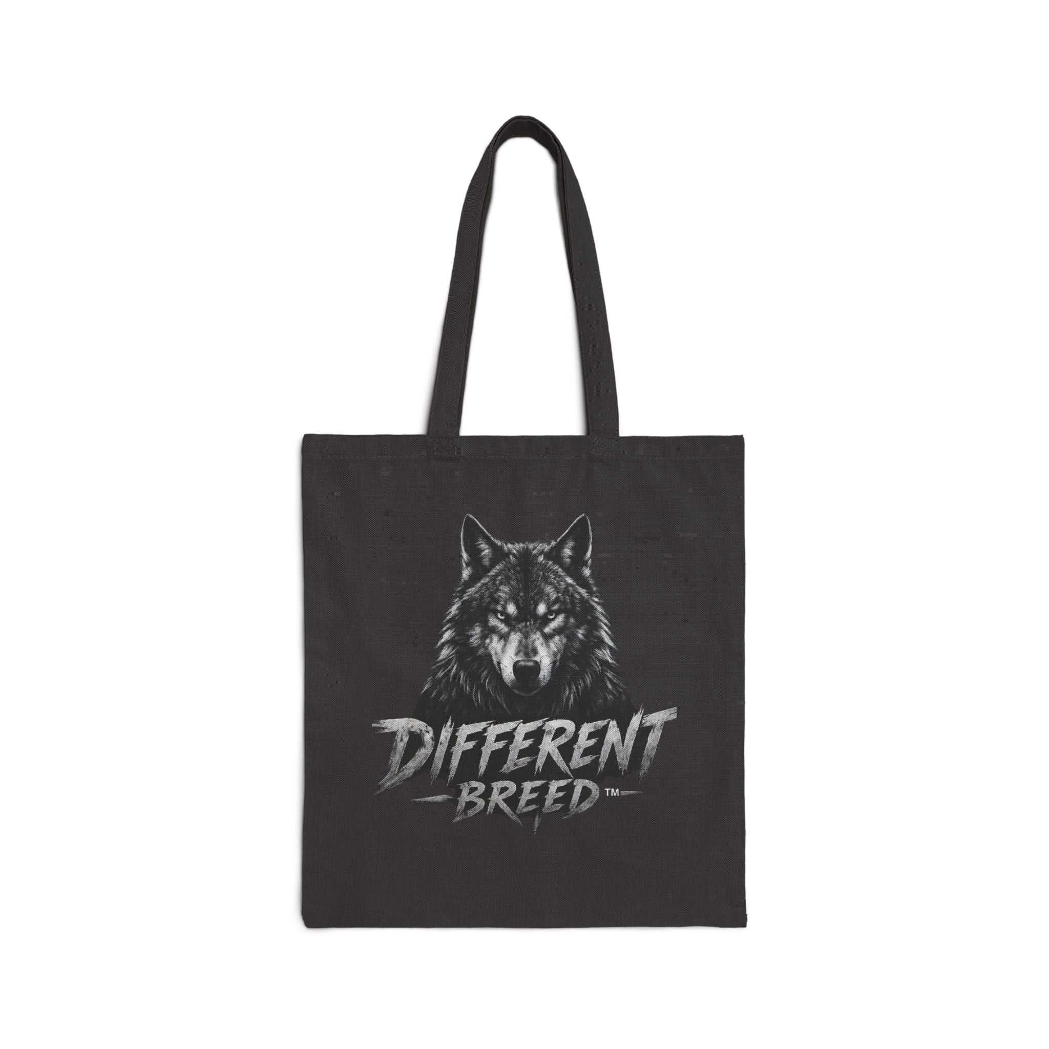 Different Breed Wolf Tote Bag — Canvas Animal Graphic Tote