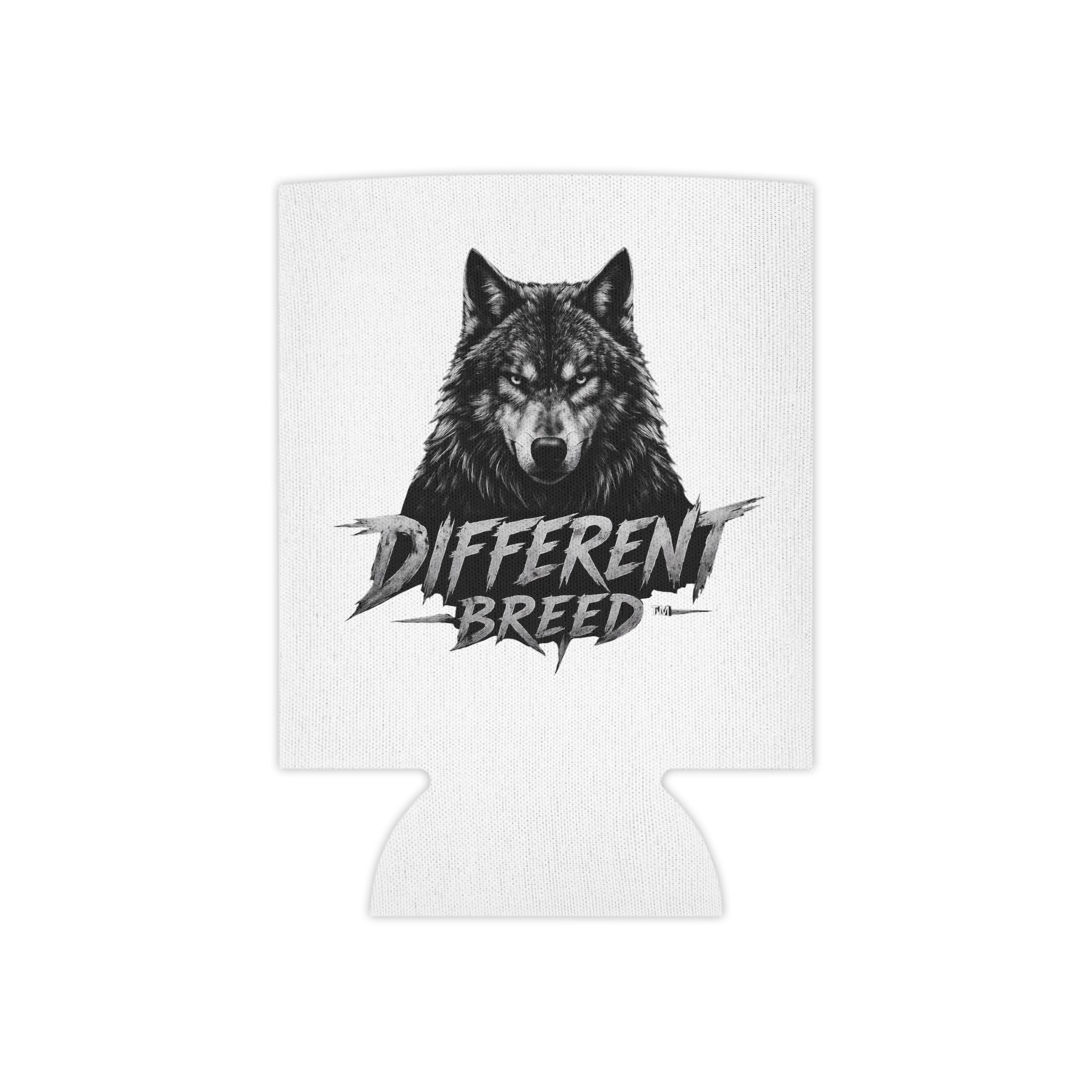 Different Breed Wolf Can Cooler — Insulated Beer Koozie