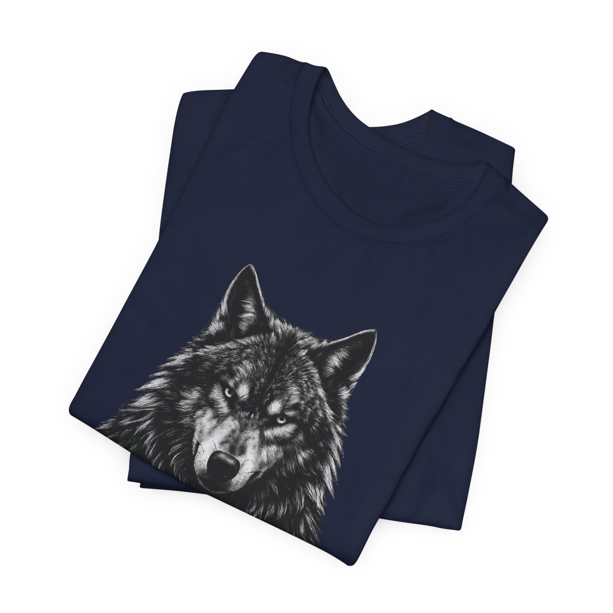 Different Breed Wolf Tee — Graphic Wolf Head T-Shirt