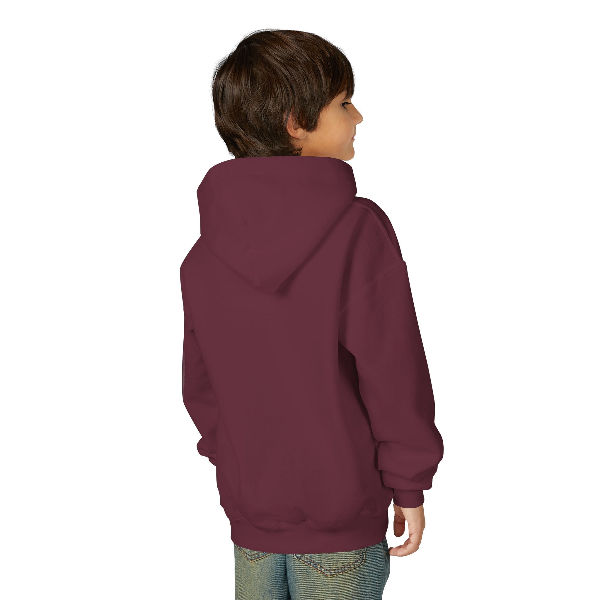 Youth Hoodie — 'Different Breed' Wolf Graphic Pullover