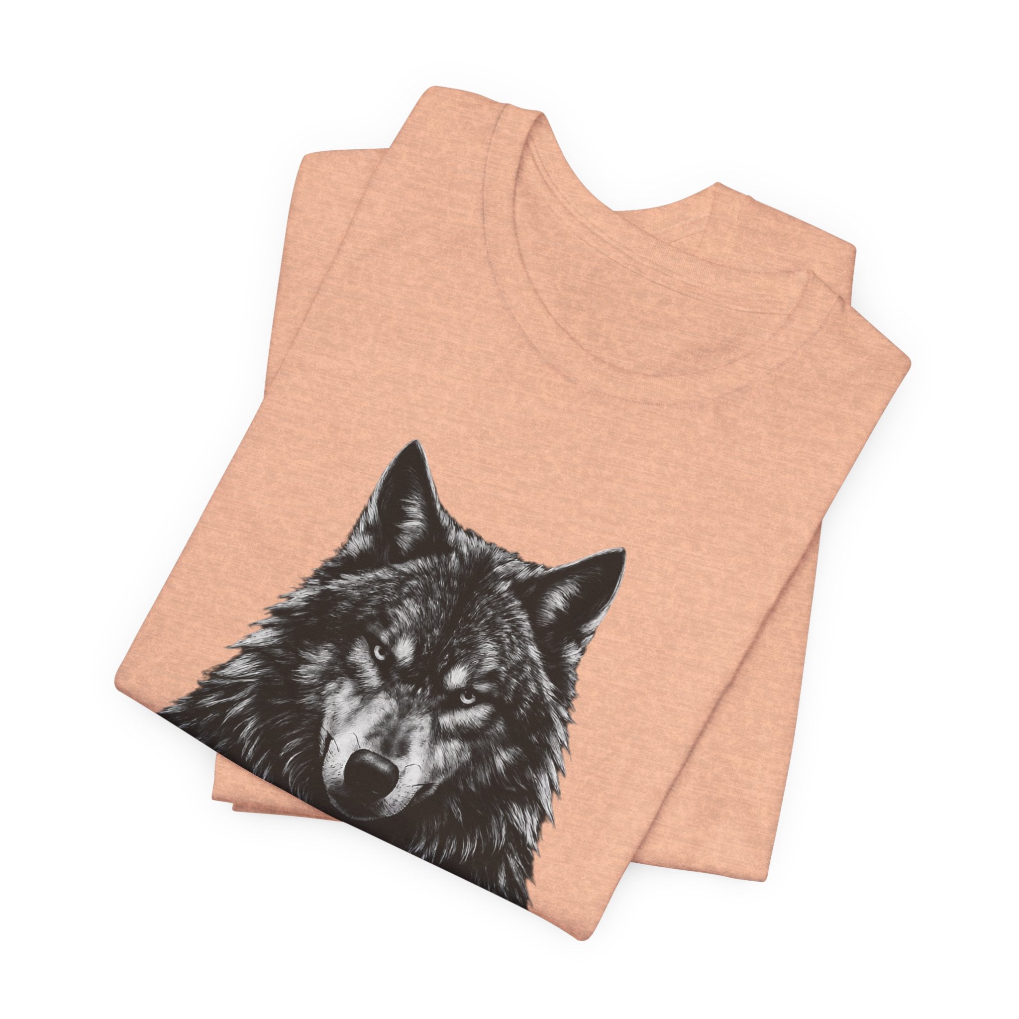 Different Breed Wolf Tee — Graphic Wolf Head T-Shirt