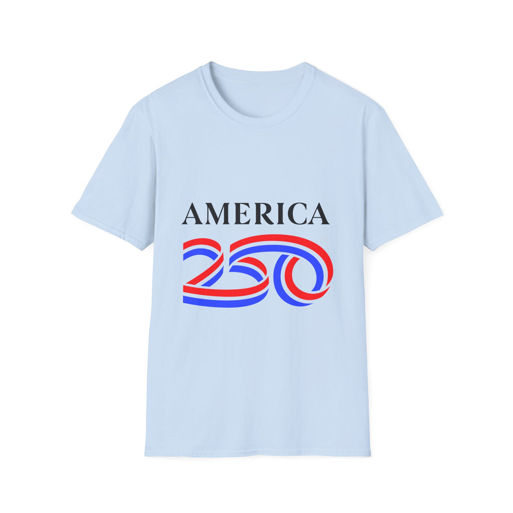 America 250 Wolf Logo T-Shirt — Different Breed Wolf Back Graphic