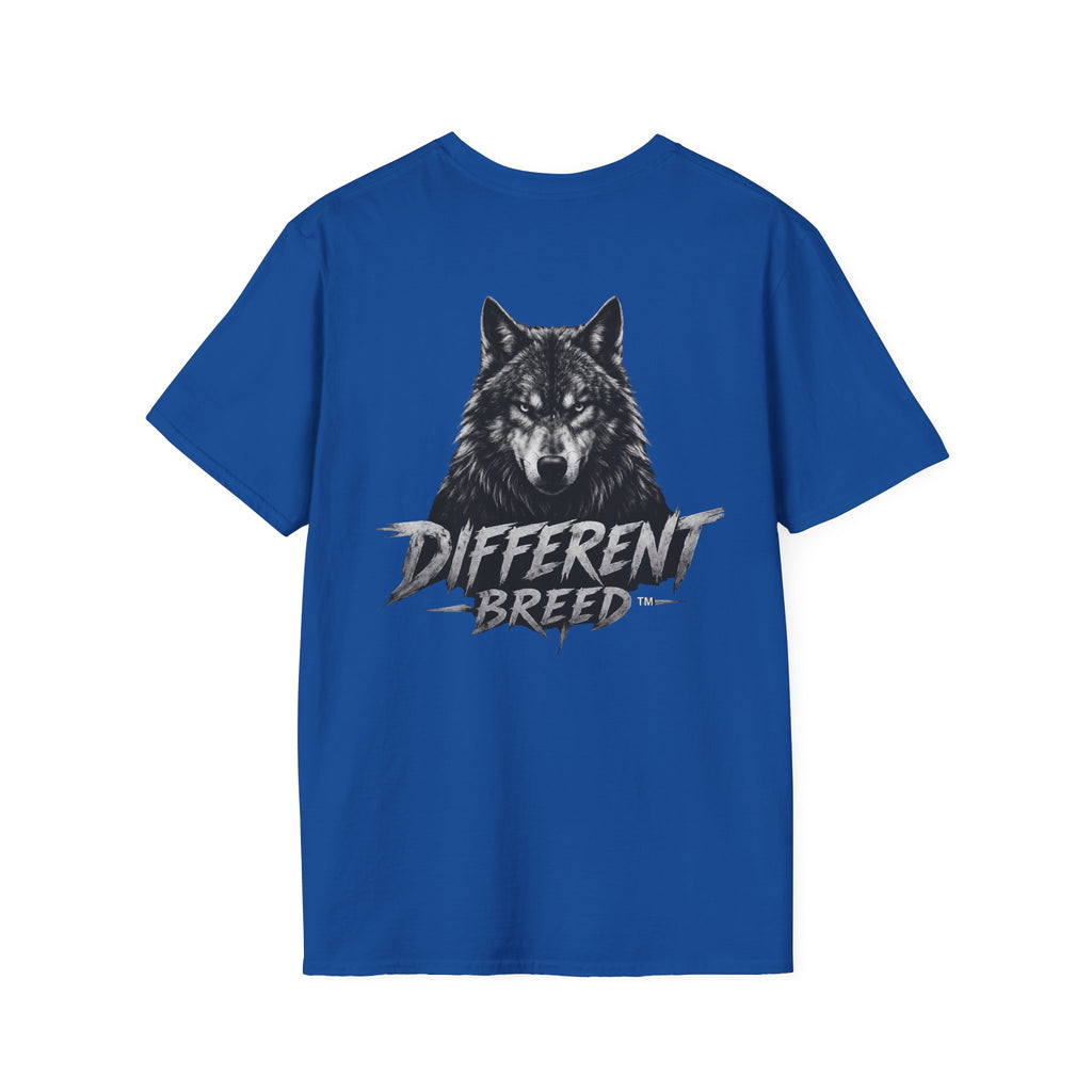 America 250 Wolf Logo T-Shirt — Different Breed Wolf Back Graphic