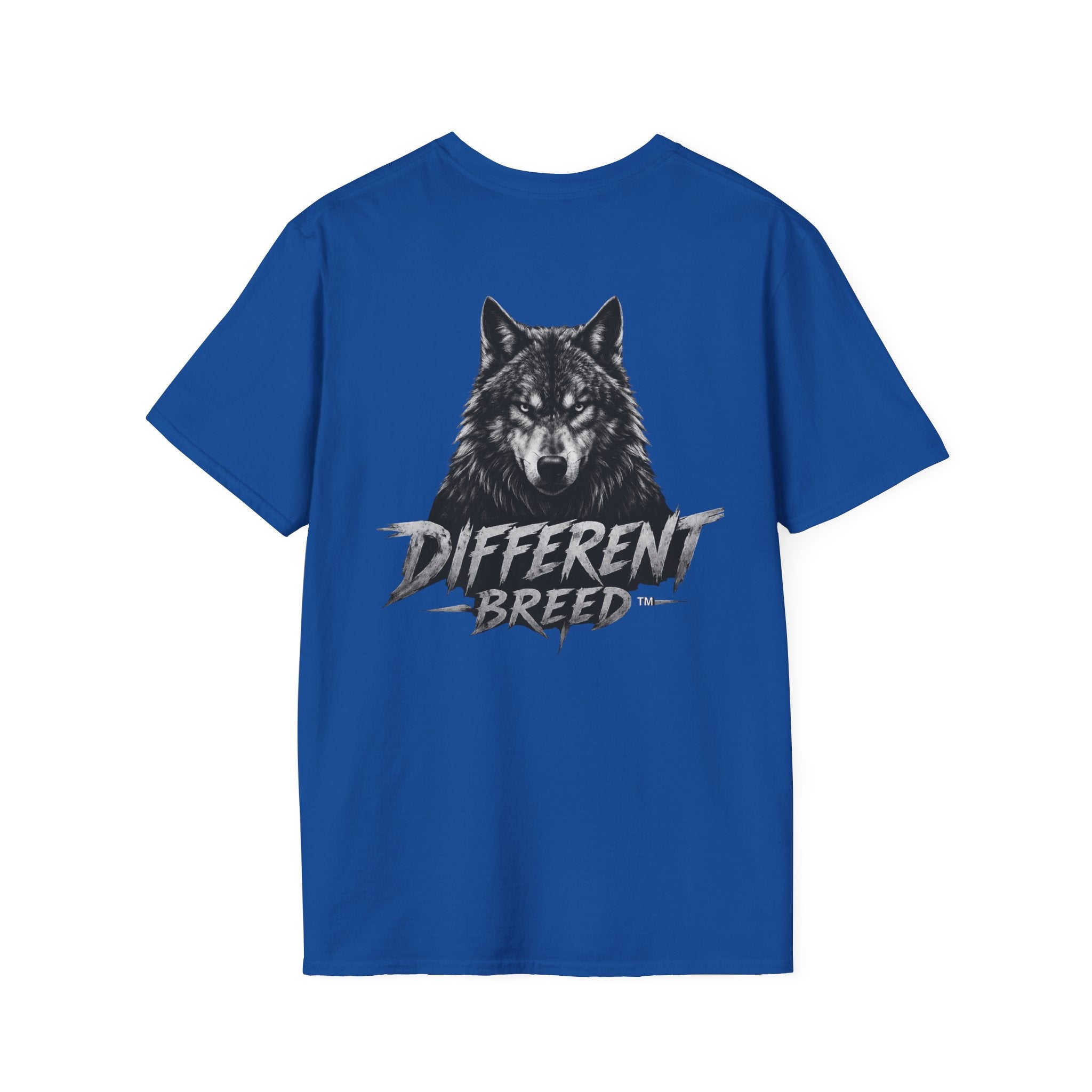 America 250 Wolf Logo T-Shirt — Different Breed Wolf Back Graphic