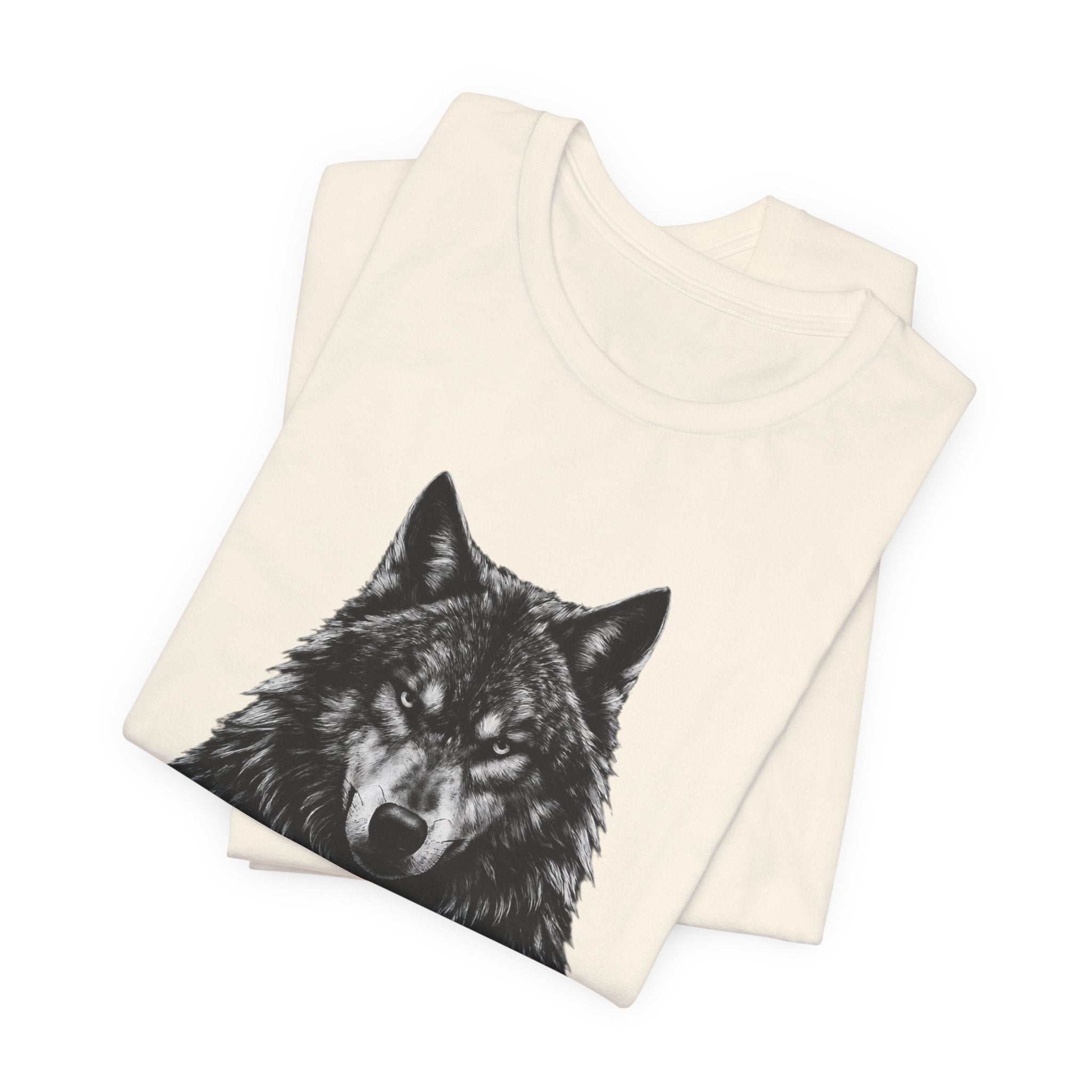 Different Breed Wolf Tee — Graphic Wolf Head T-Shirt