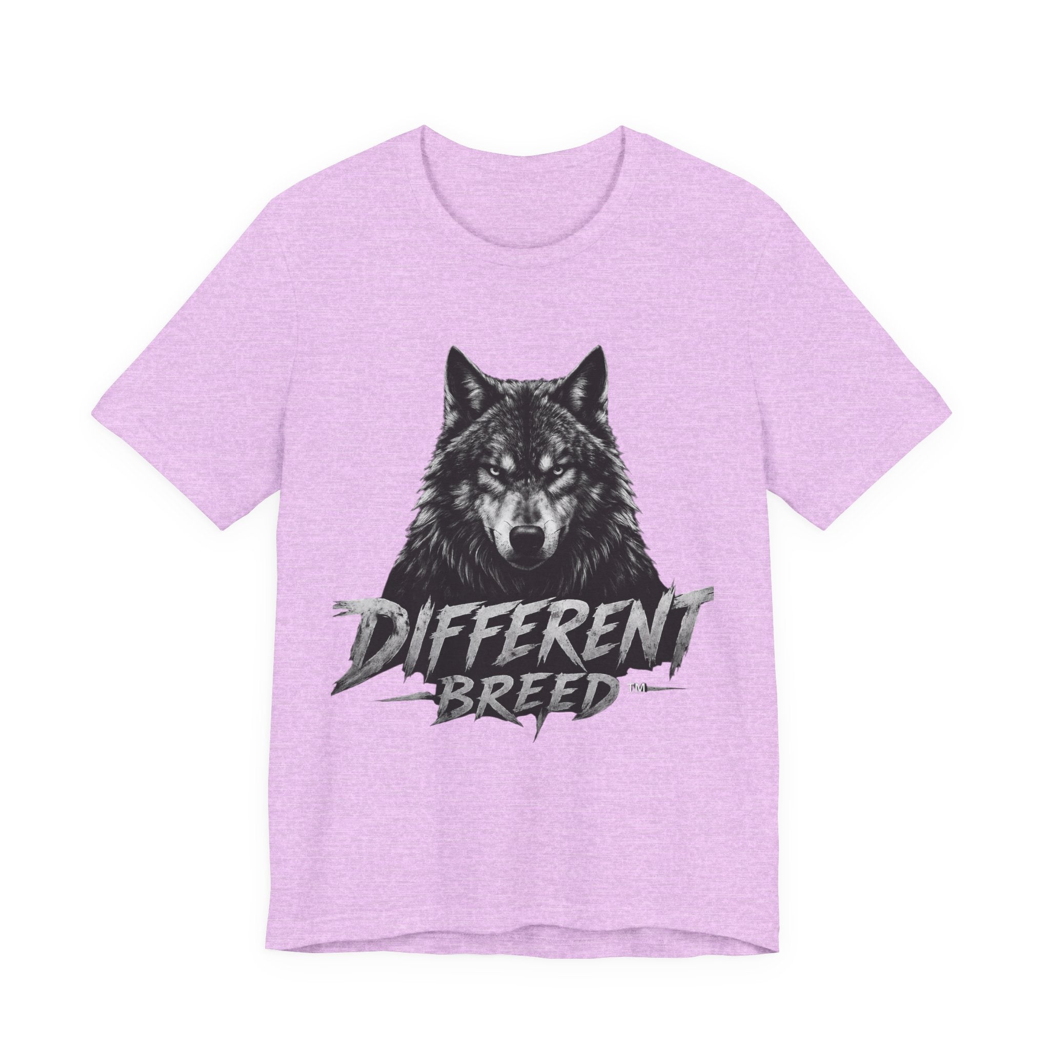 Different Breed Wolf Tee — Graphic Wolf Head T-Shirt