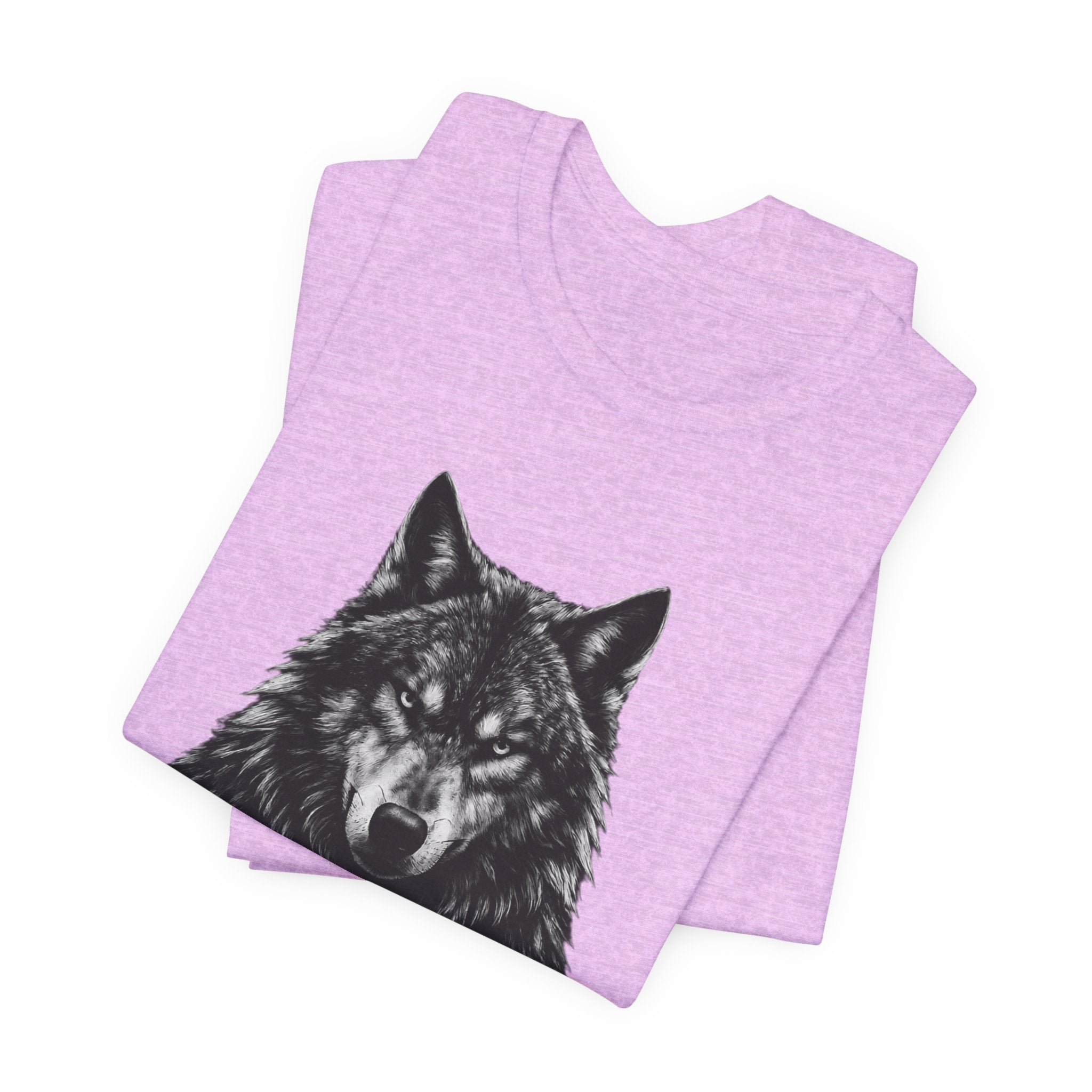 Different Breed Wolf Tee — Graphic Wolf Head T-Shirt