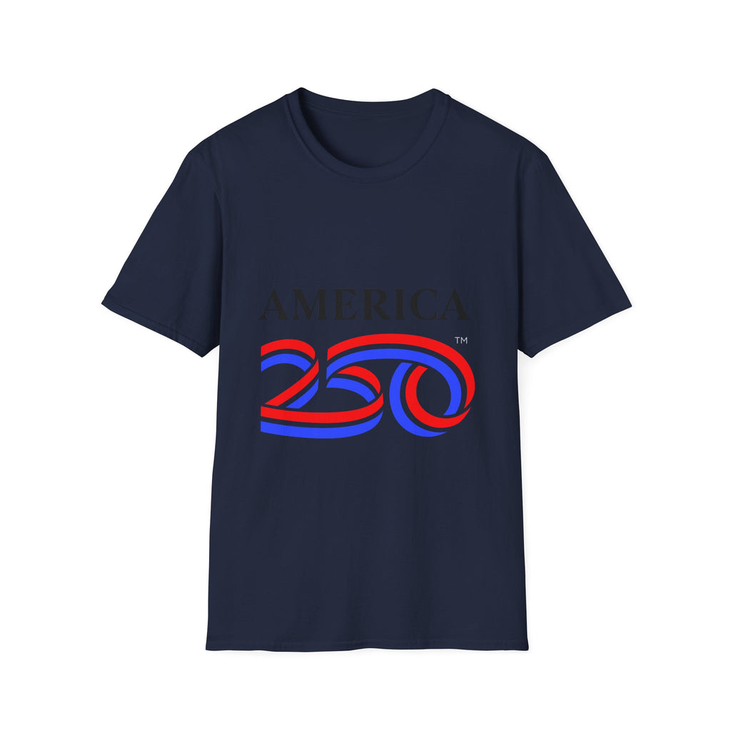 America 250 Wolf Logo T-Shirt — Different Breed Wolf Back Graphic