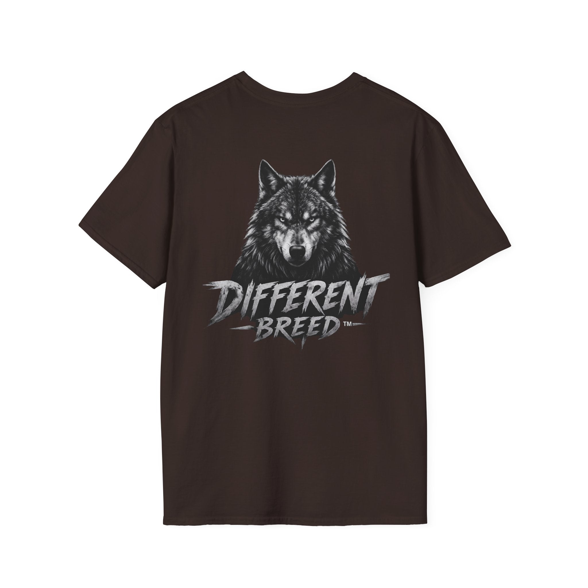 America 250 Wolf Logo T-Shirt — Different Breed Wolf Back Graphic