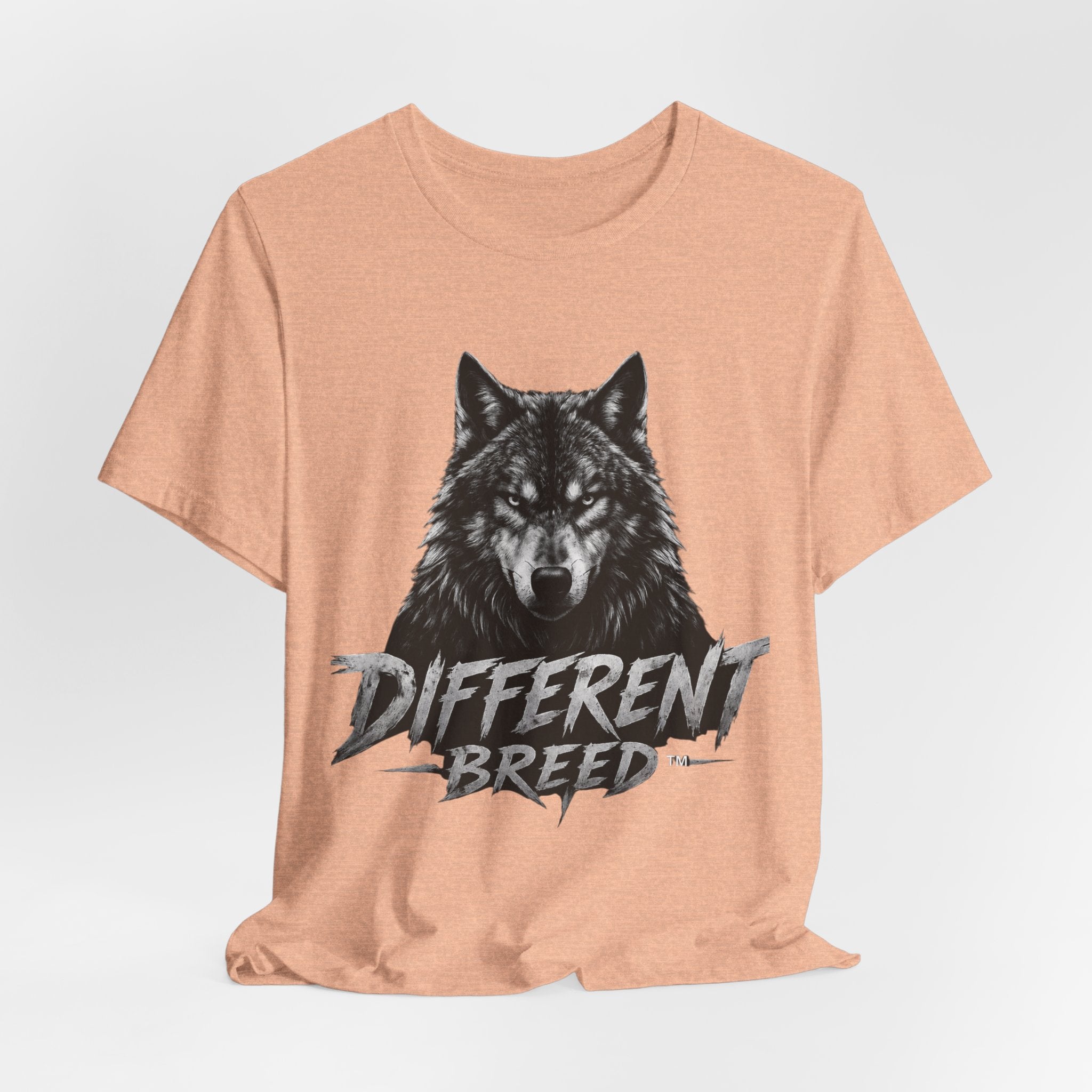 Different Breed Wolf Tee — Graphic Wolf Head T-Shirt