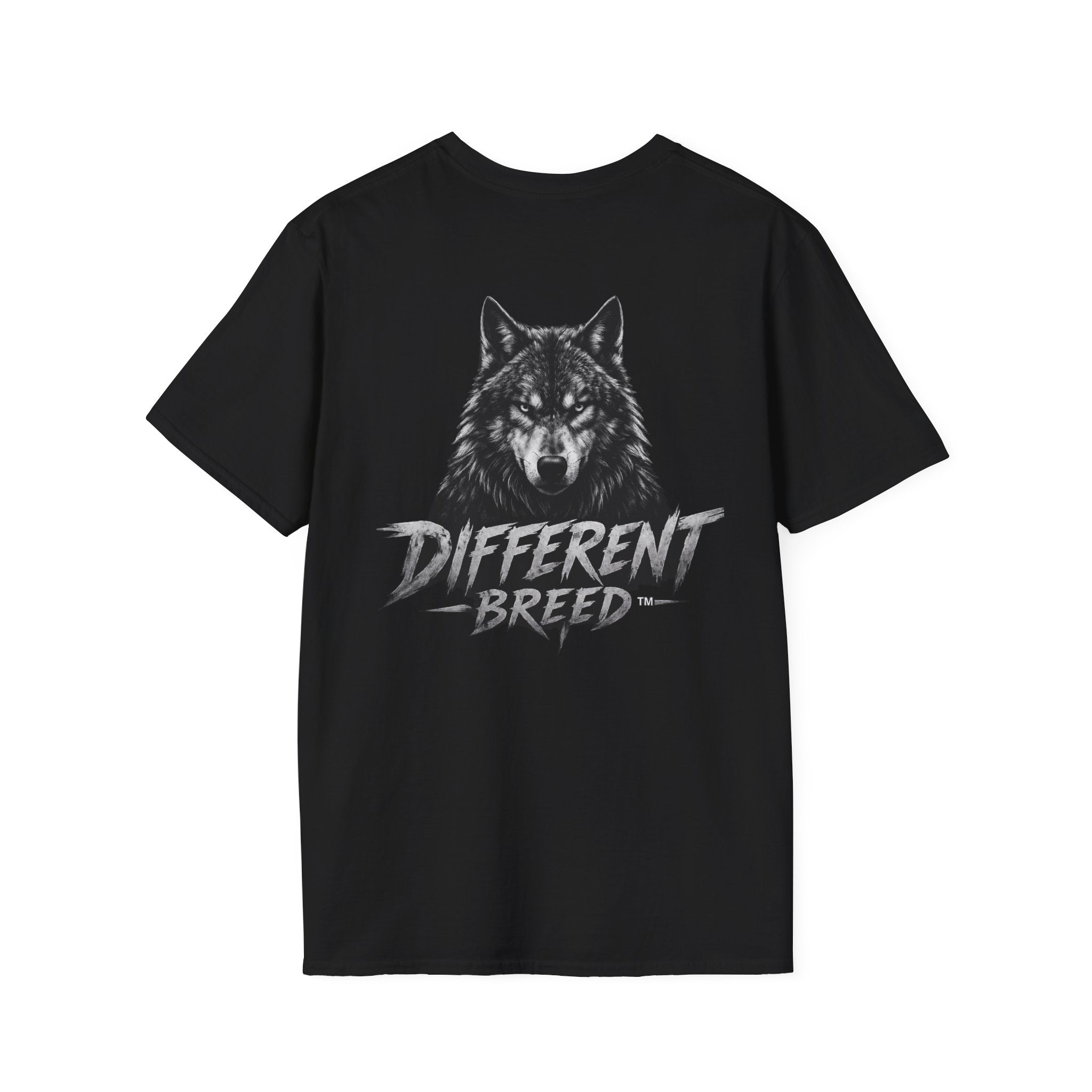 America 250 Wolf Logo T-Shirt — Different Breed Wolf Back Graphic