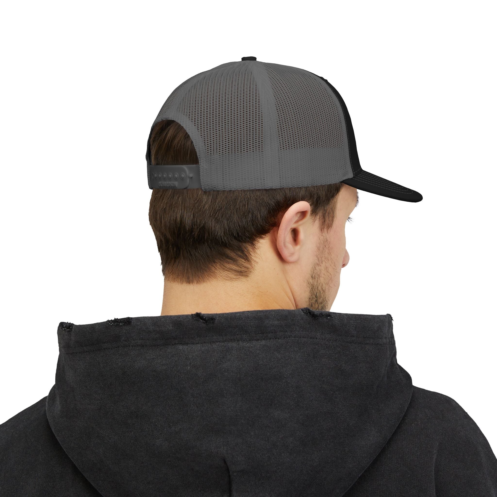 Wolf Head Trucker Cap — "Different Breed" Snapback Hat