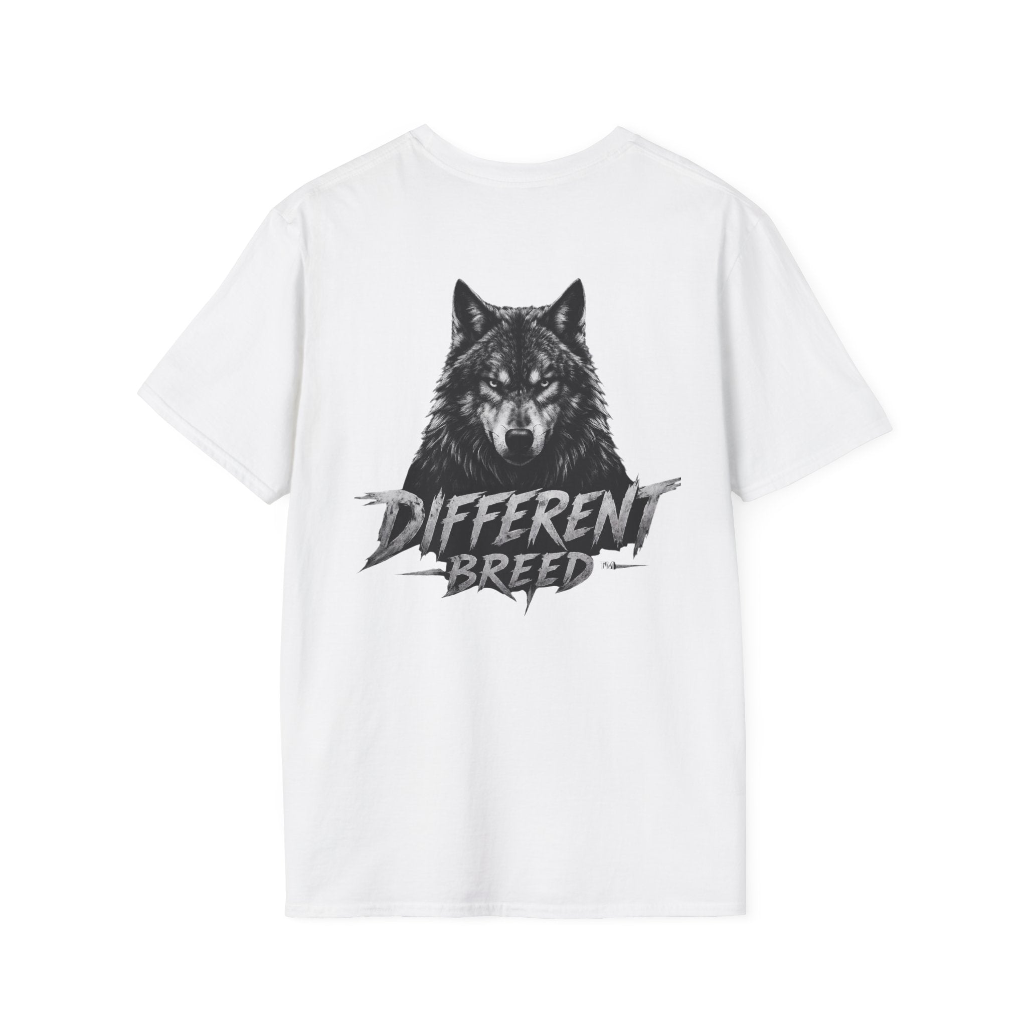 America 250 Wolf Logo T-Shirt — Different Breed Wolf Back Graphic