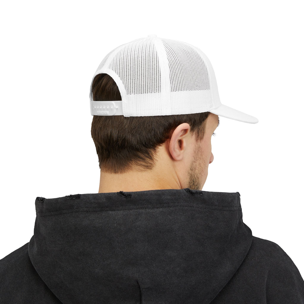 Wolf Head Trucker Cap — "Different Breed" Snapback Hat