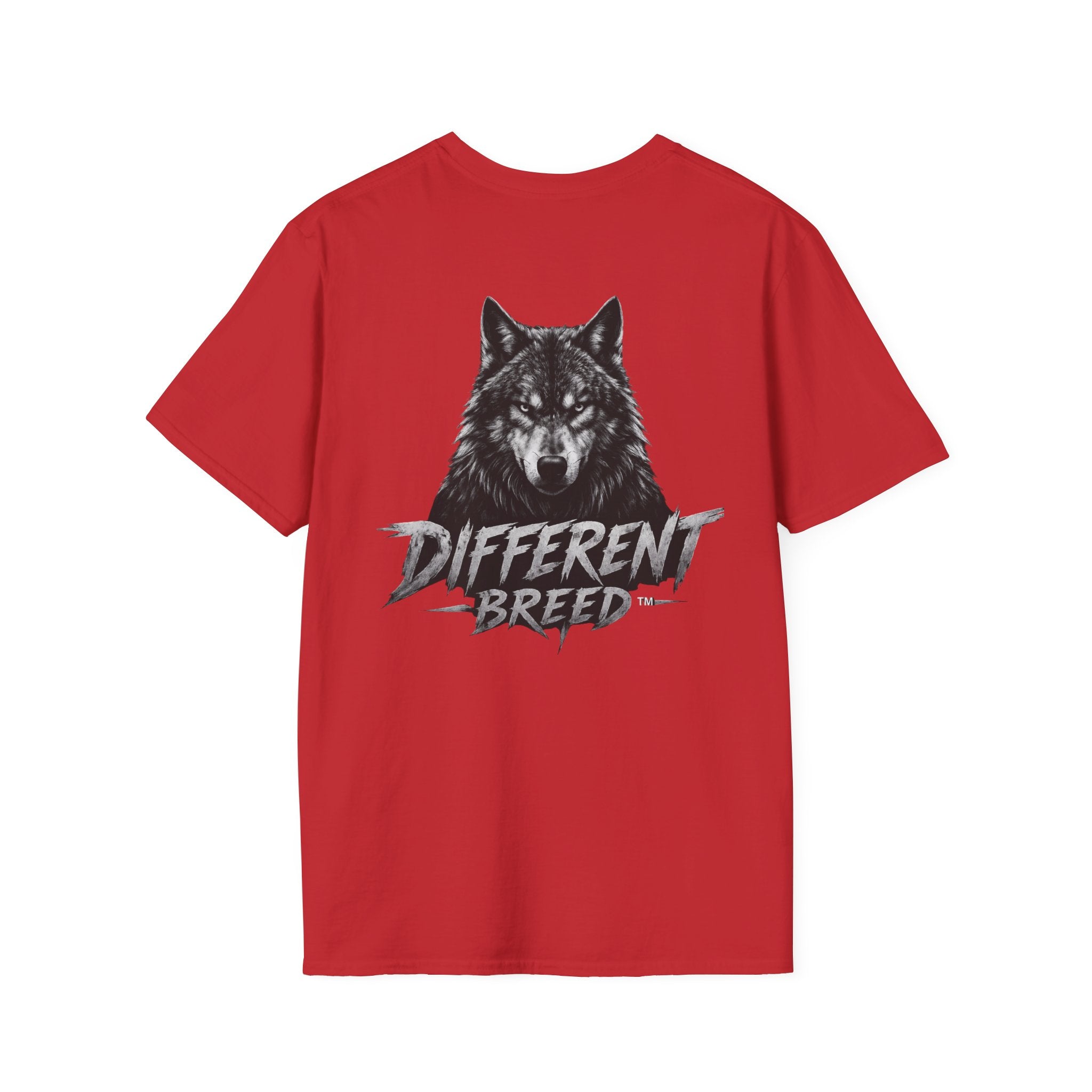 America 250 Wolf Logo T-Shirt — Different Breed Wolf Back Graphic