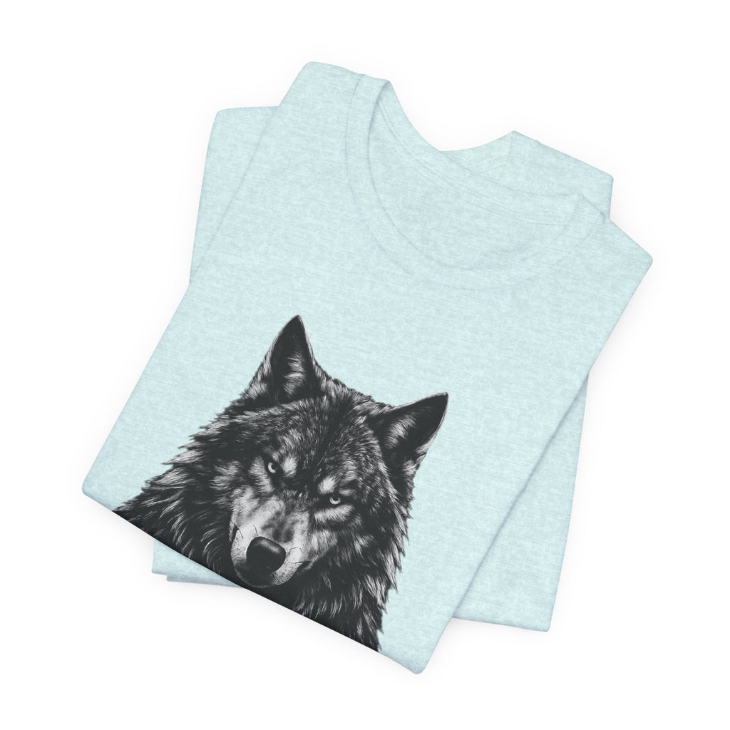 Different Breed Wolf Tee — Graphic Wolf Head T-Shirt