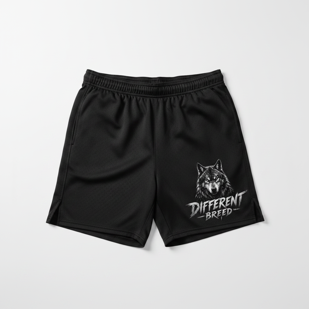 Different Breed Classic Logo Shorts